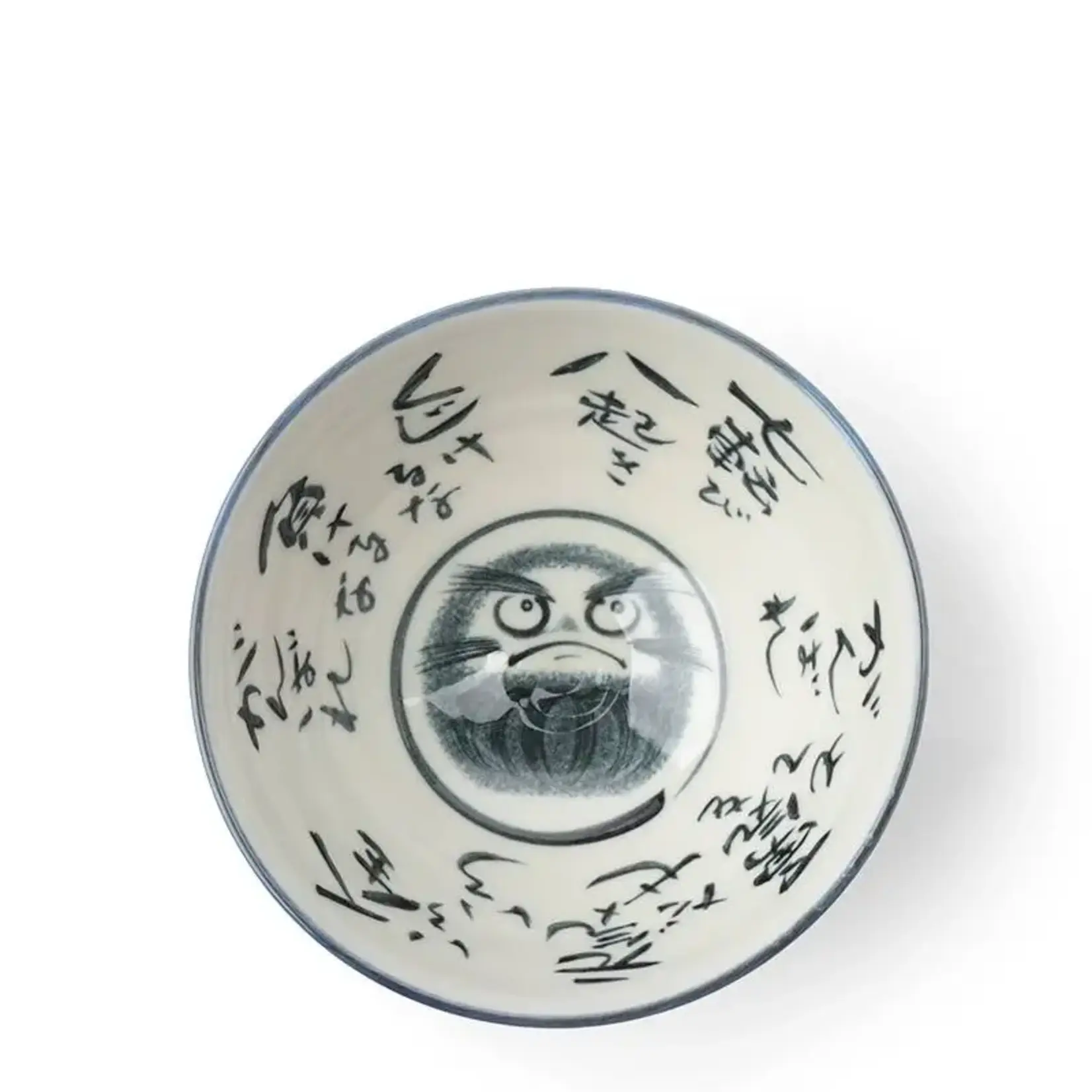 Bowl -  Daruma Dark Blue Rice Bowl - 130-506