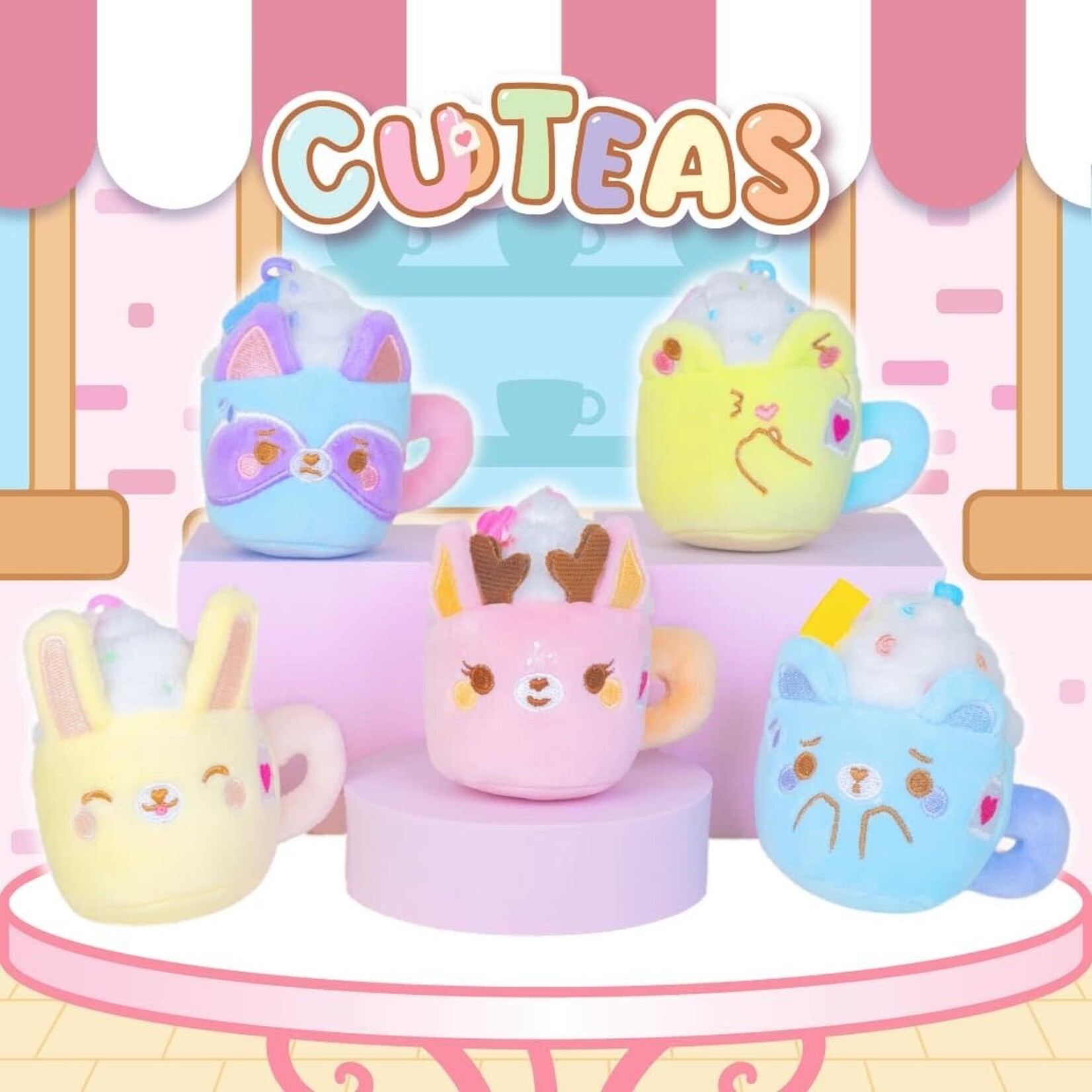 Cuddle Barn Blind Box - Cuteas Blind Box Series 1 (Bag Charm Clips)
