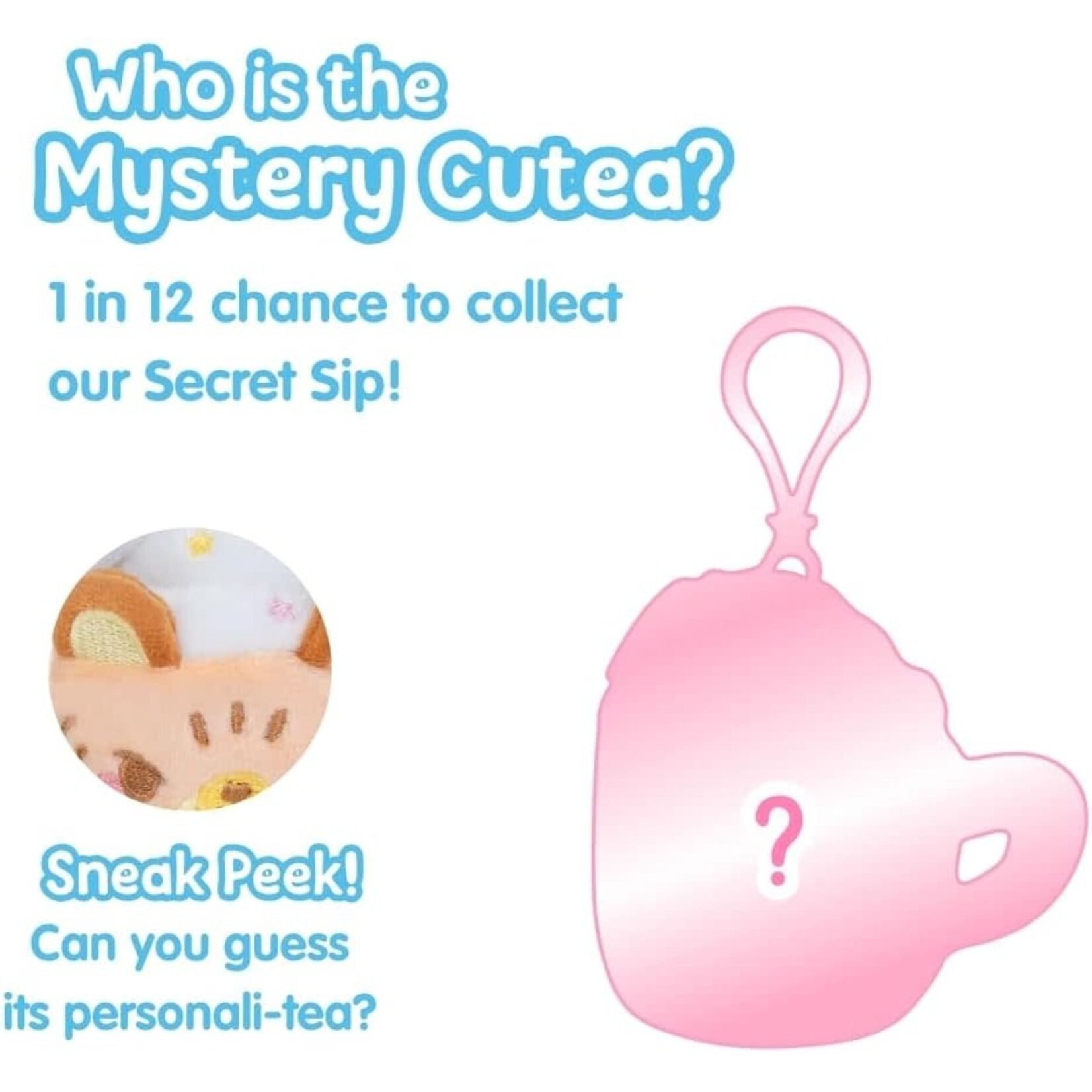 Cuddle Barn Blind Box - Cuteas Blind Box Series 1 (Bag Charm Clips)