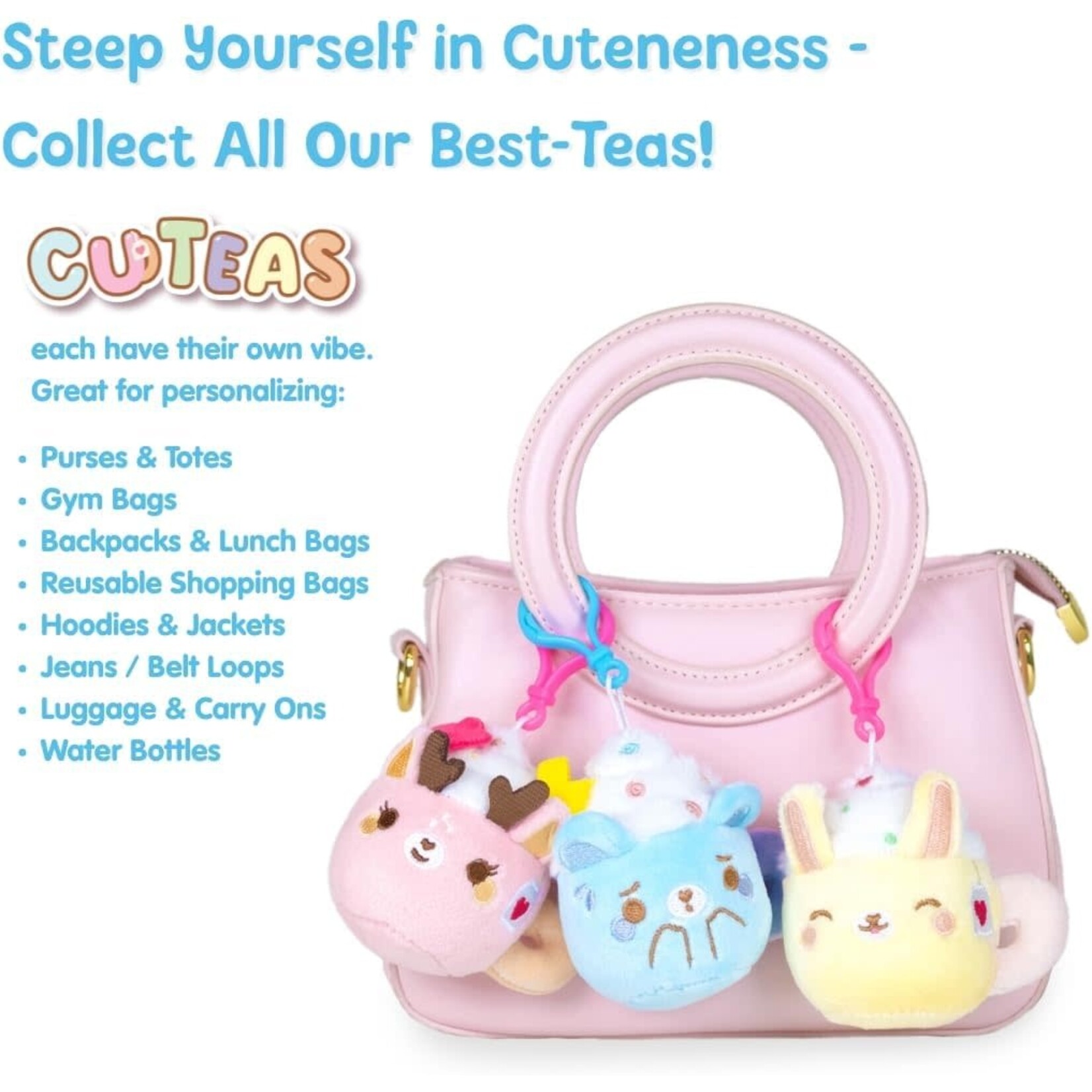 Cuddle Barn Blind Box - Cuteas Blind Box Series 1 (Bag Charm Clips)