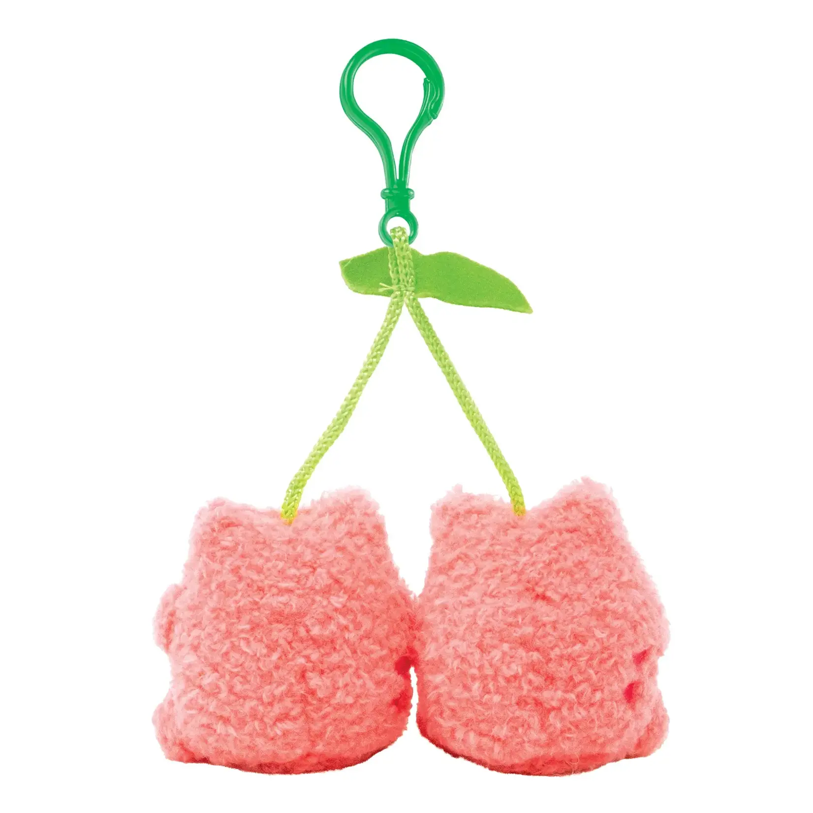 Cuddle Barn Mini Cherry Wawa Clip (Soft Kawaii Frog Plush Bag Charm)