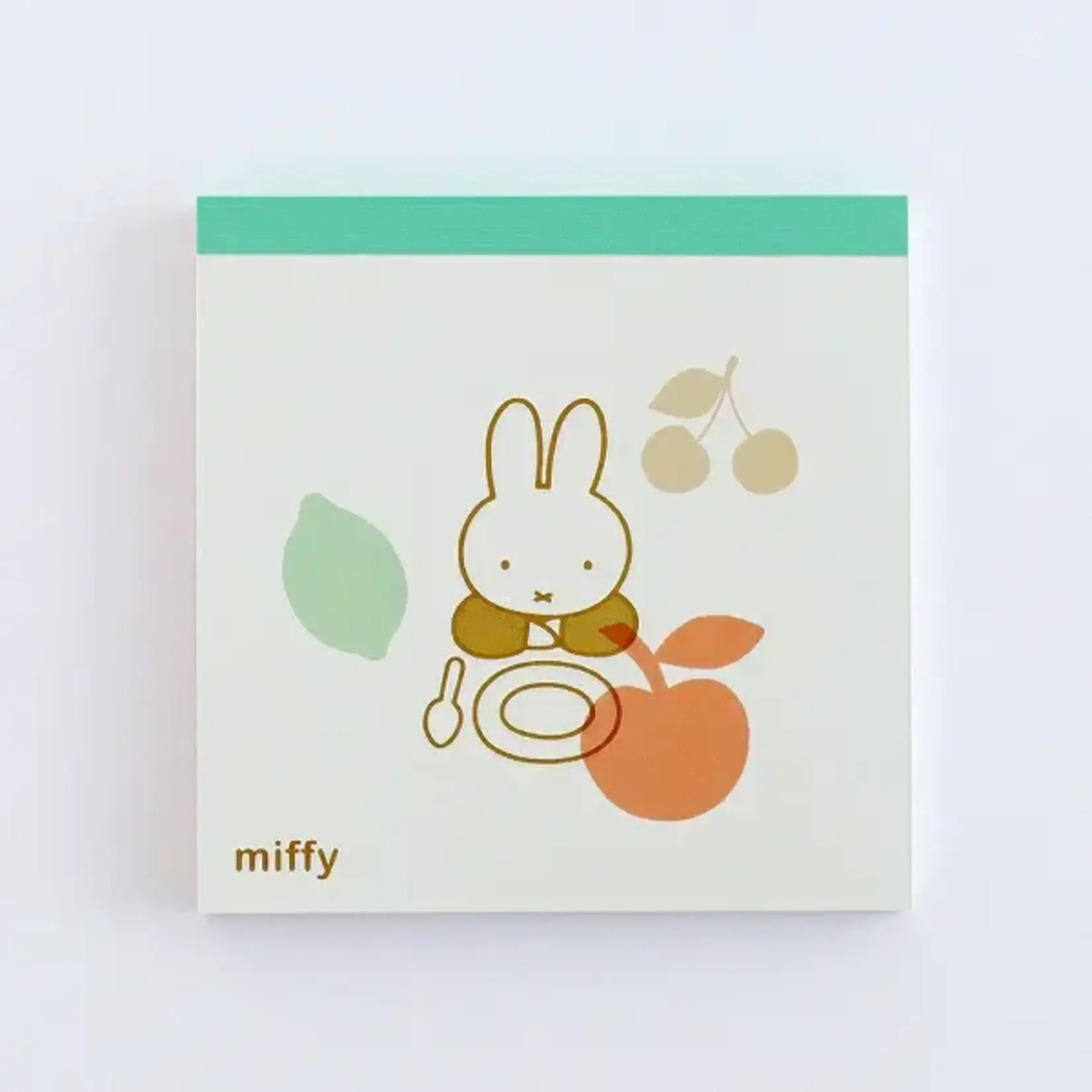 GreenFlash Mini Notepad - Miffy Square Memo Pad (Fruits) BM-387