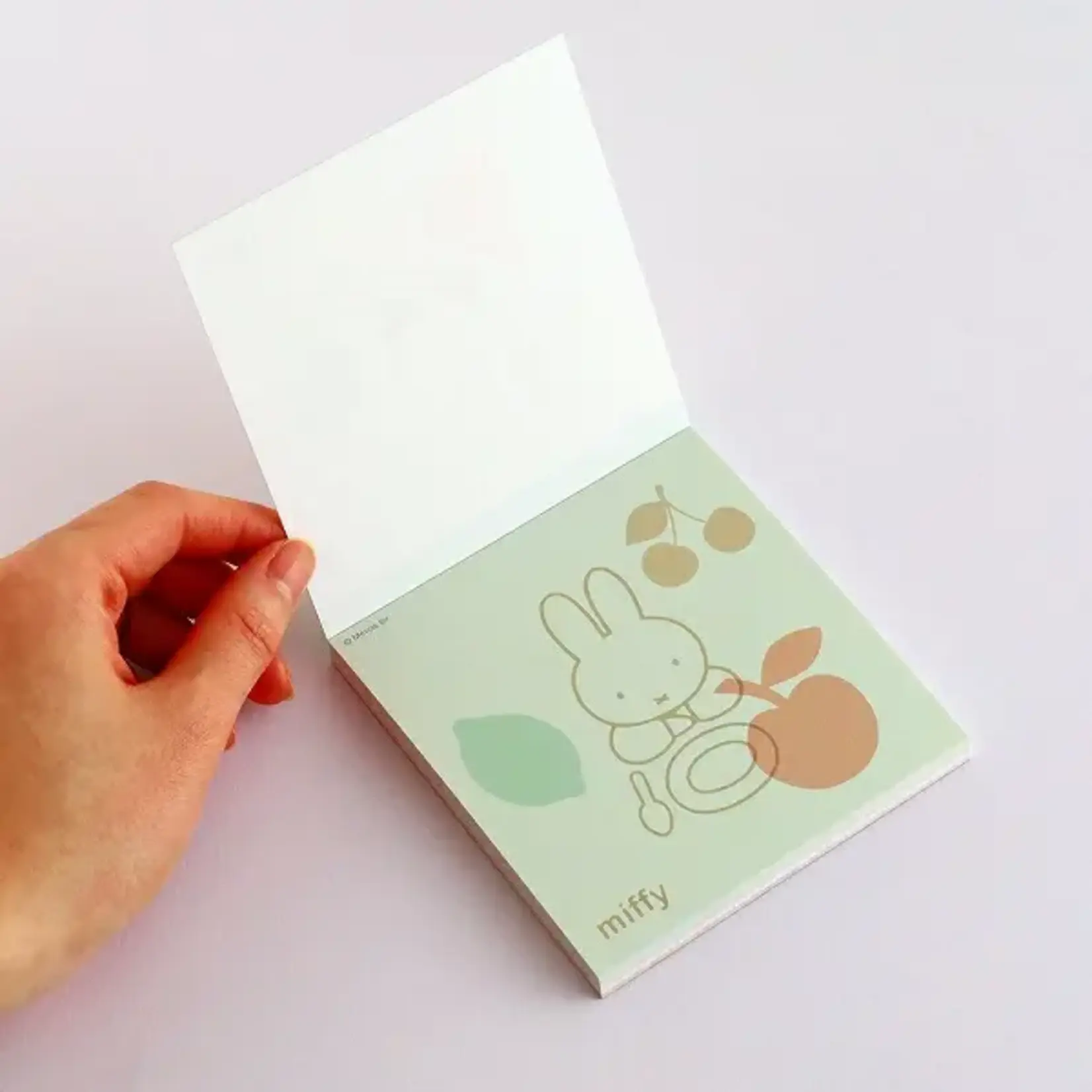GreenFlash Mini Notepad - Miffy Square Memo Pad (Fruits) BM-387