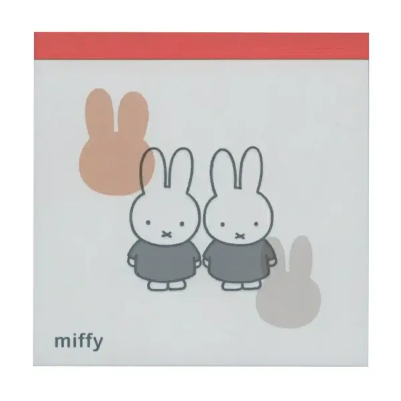 GreenFlash Mini Notepad - Miffy Square Memo Pad (Friend) BM-388
