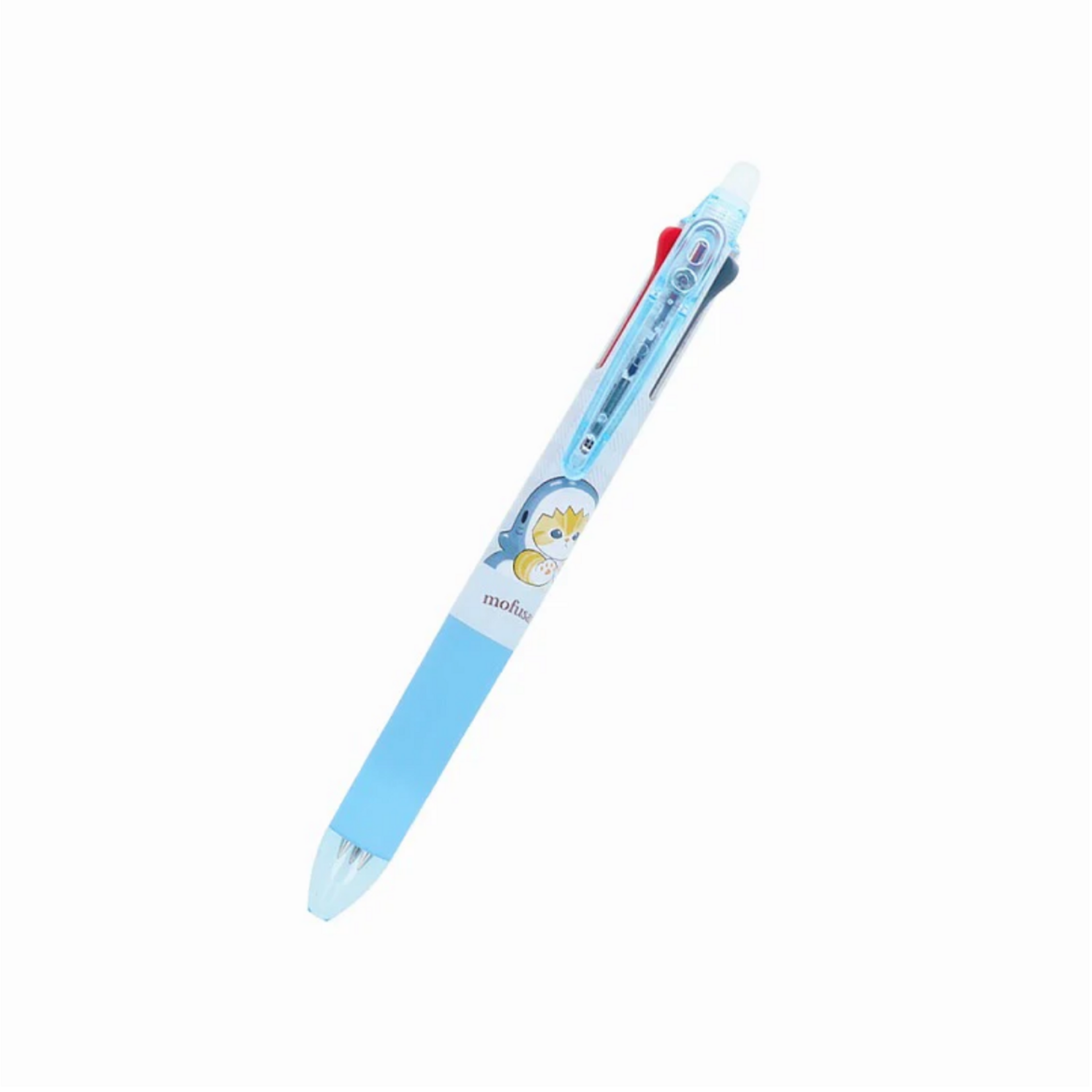Sun Star Ball Point Pen - mofusand Samenyan 3-Color 0.38mm - erasable