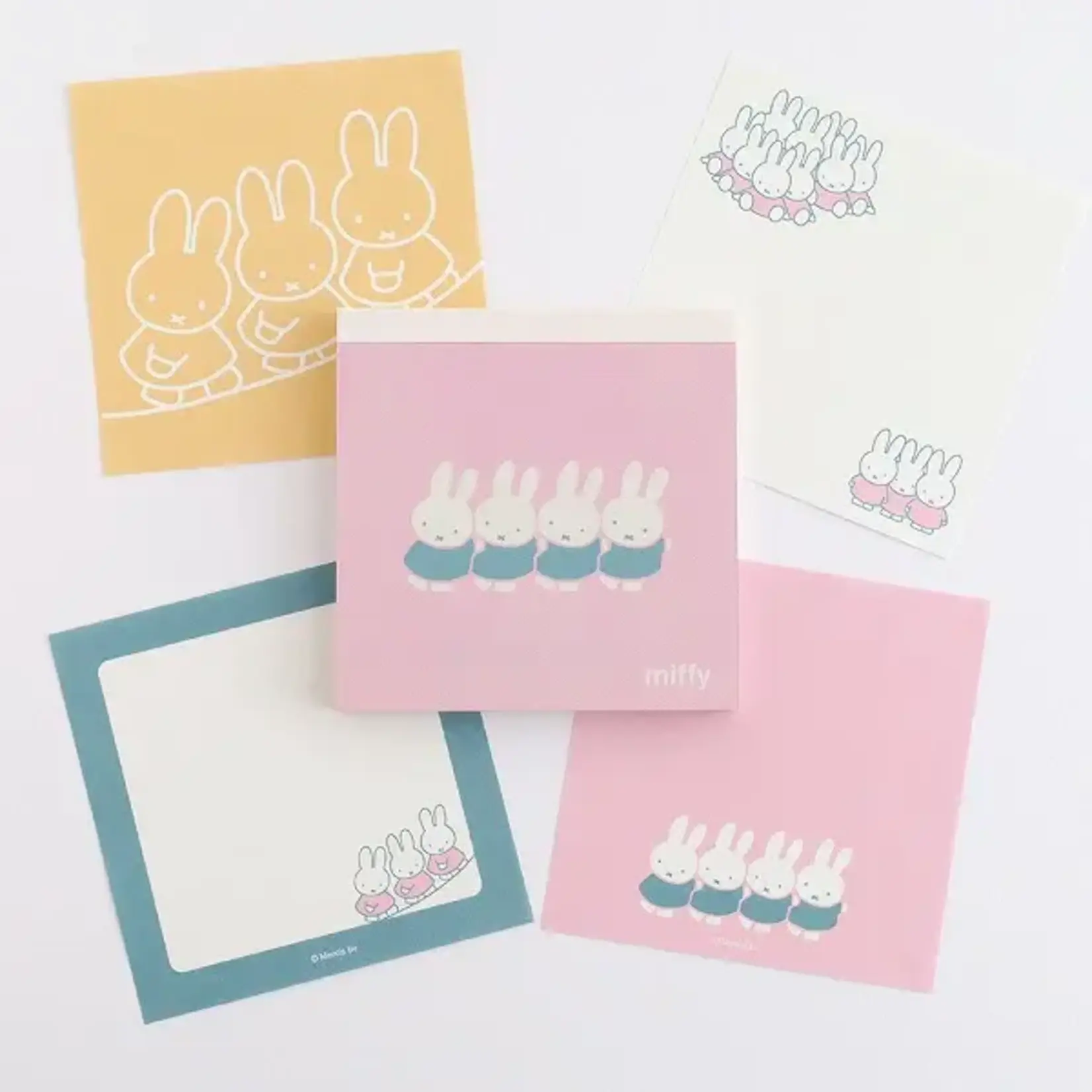 GreenFlash Mini Notepad - Miffy Square Memo Pad (Fun) BM-339