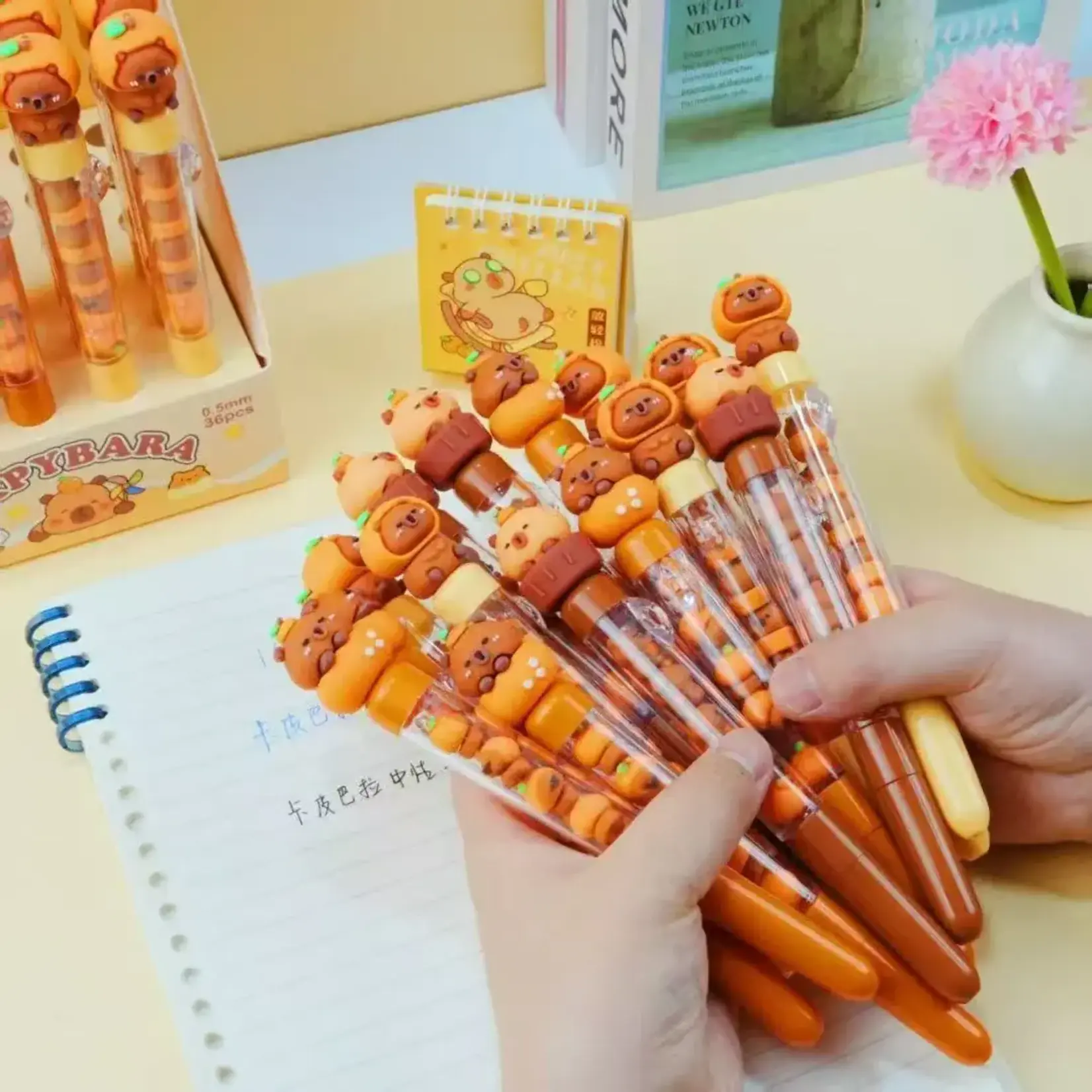 Capybara Stack Gel Pen - 22690