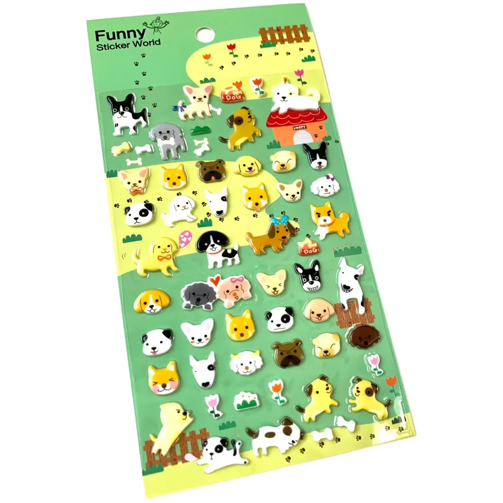 Dog Puffy Stickers - 31304