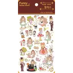 Alice in Wonderland PVC Stickers - 31465