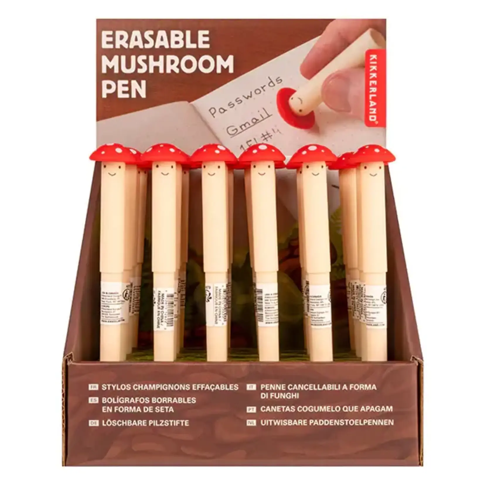 Erasable Mushroom Pen 4373