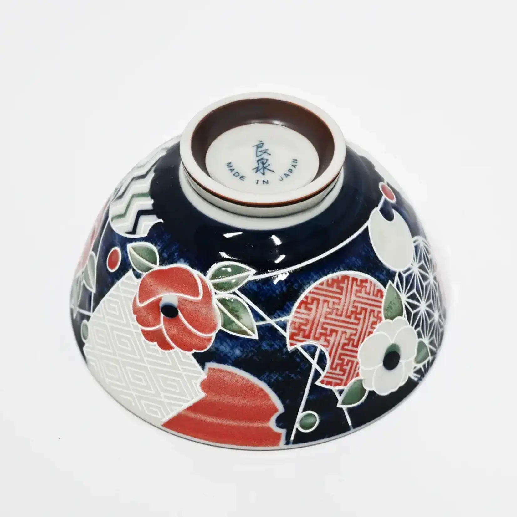 Bowl -  Tsubaki Navy Rice Bowl - BRC45-TBK-NV