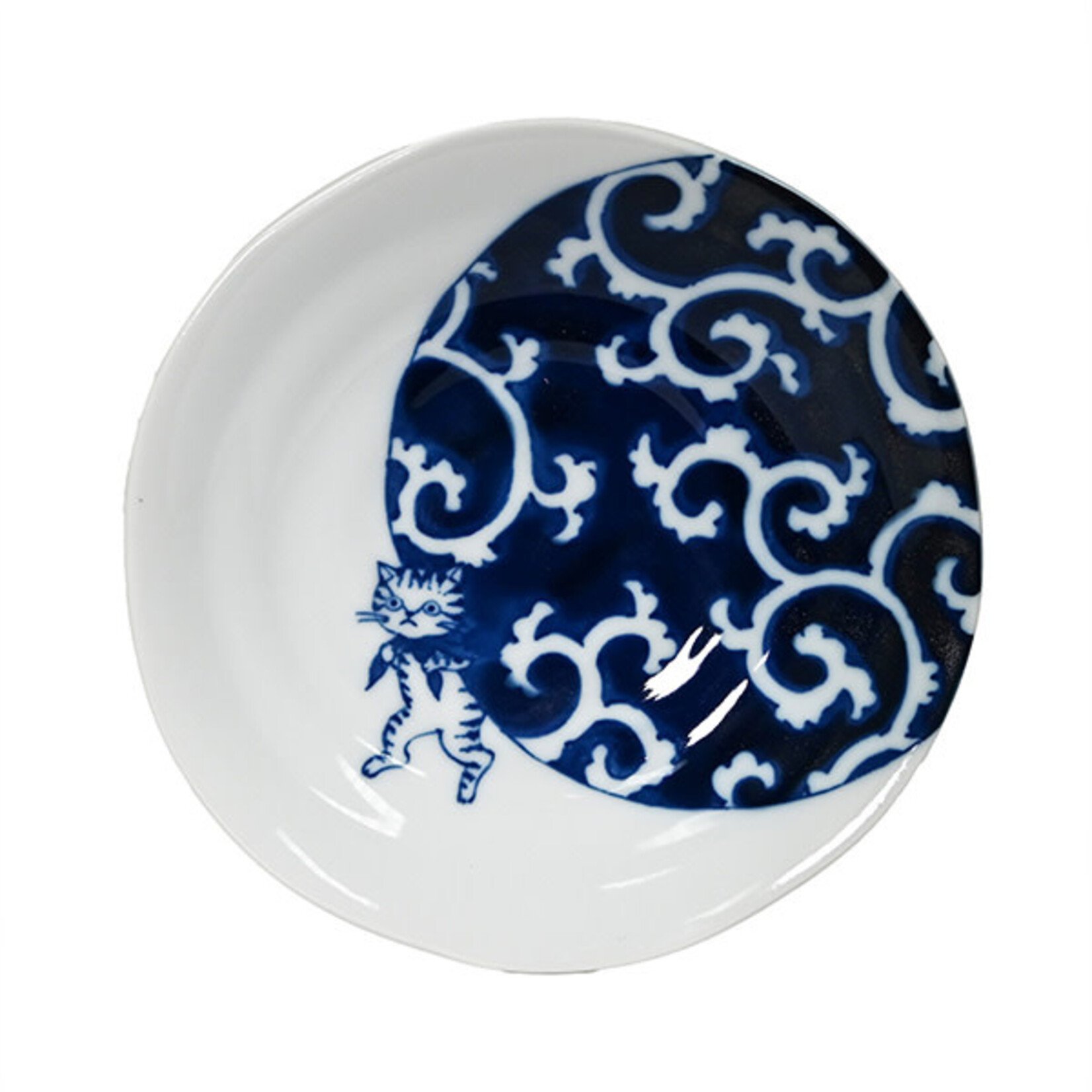 Plate 6.5"Dx1"H - Cat Thief - YG265-CT7