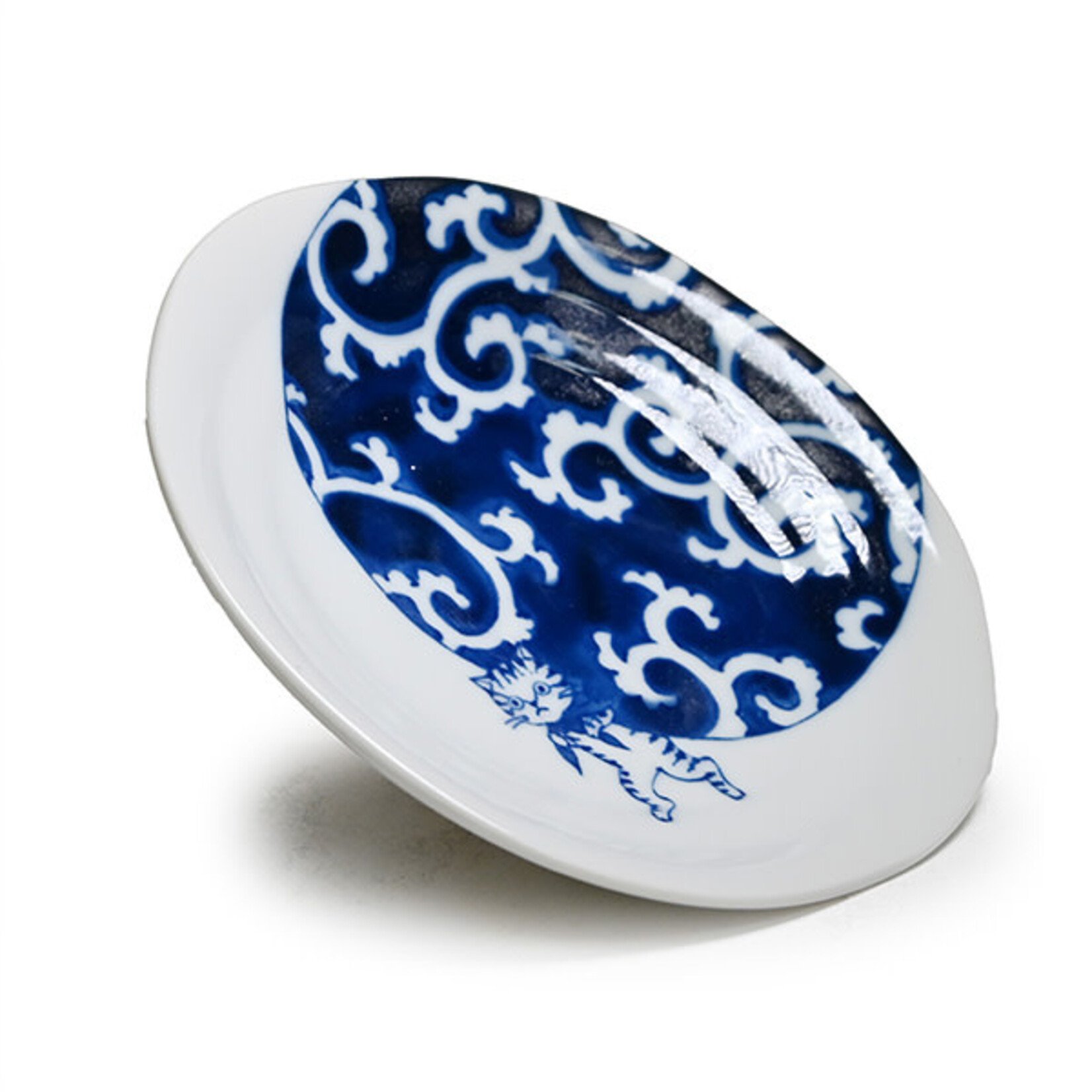 Plate 6.5"Dx1"H - Cat Thief - YG265-CT7