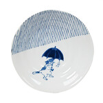 Plate 6.5"Dx1"H - Cat in the Rain - YG265-CT9