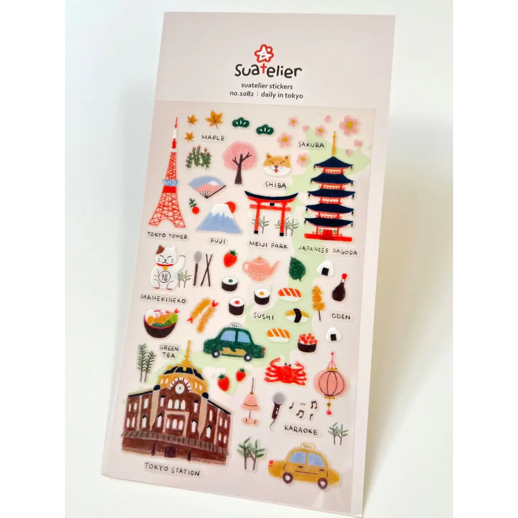 Suatelier Daily Tokyo Life Stickers - 01082