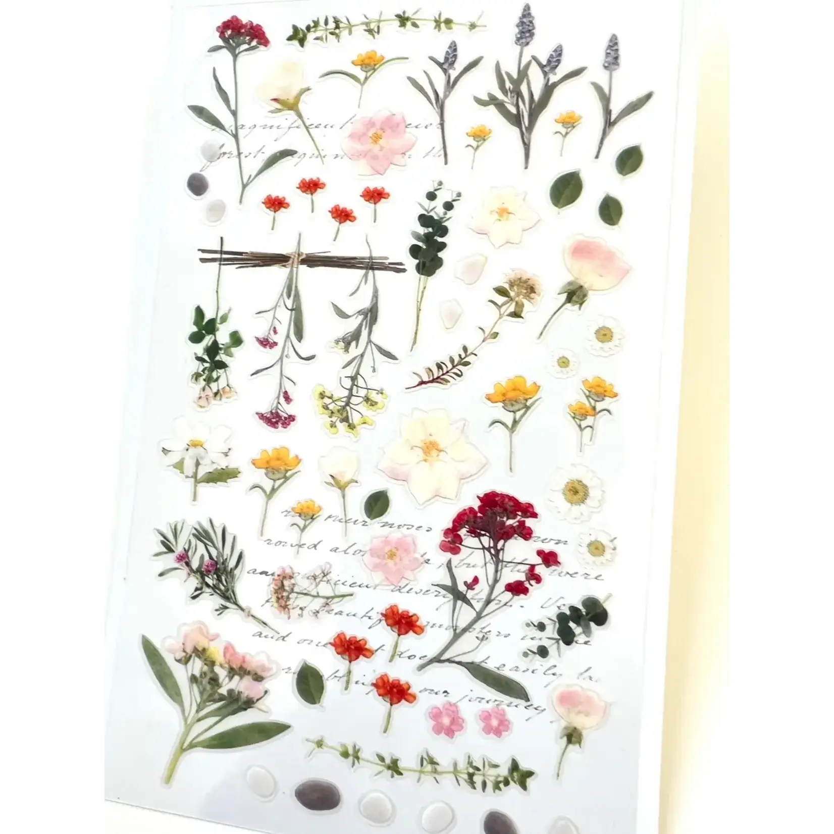 Suatelier Flower Letter Stickers - 01089