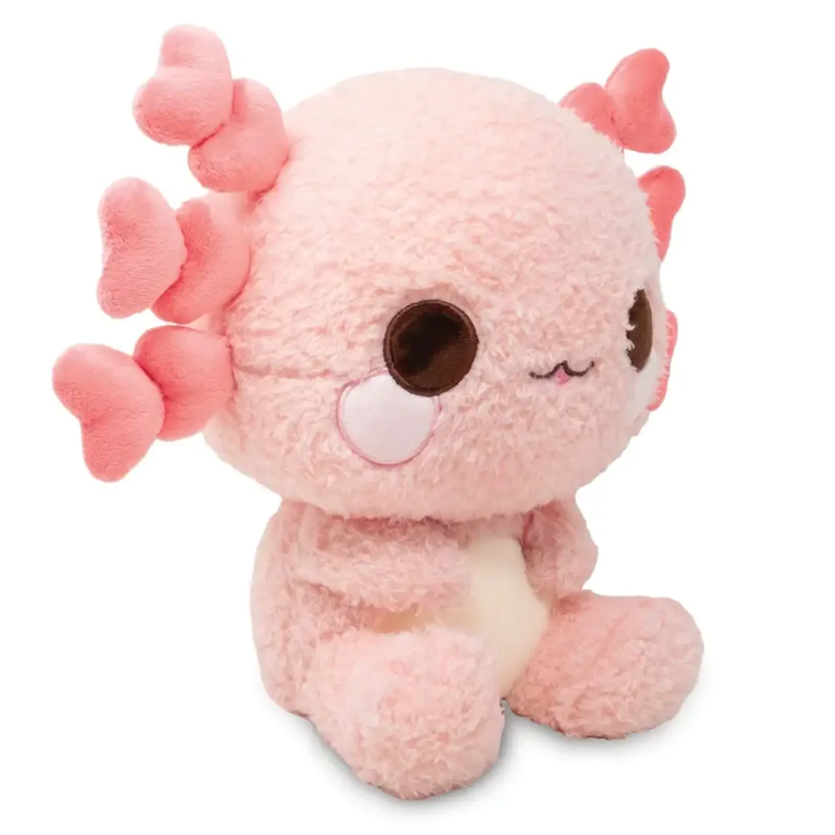 Cuddle Barn Lottie the Lovely Axolotl (Soft Cute Fluffy Kawaii Plushie)