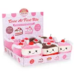 Cuddle Barn Love At First Bite Squeezers (Valentine's Cake Squeezers)
