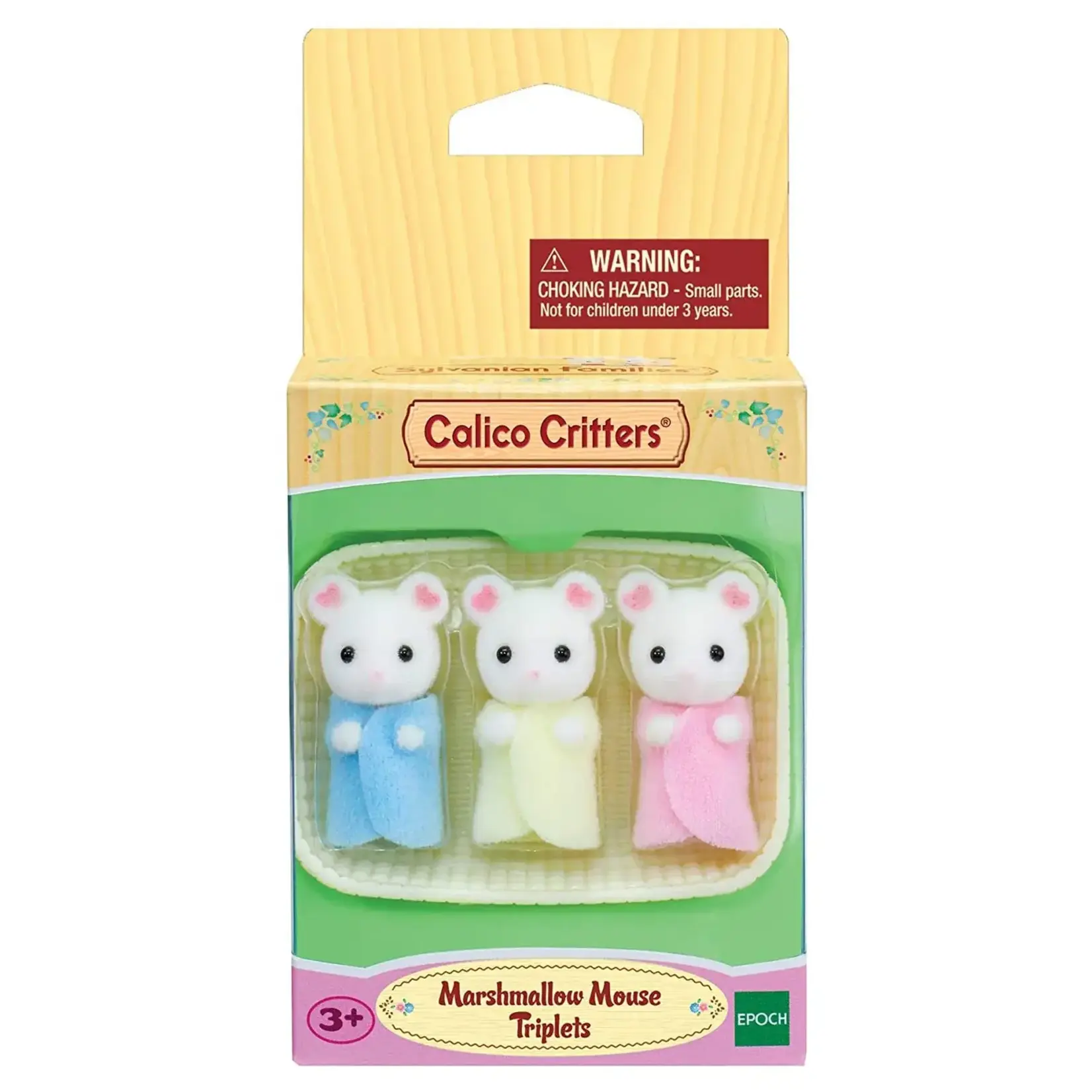 Calico Critters Calico Critters - Marshmallow Mouse Triplets CC1806