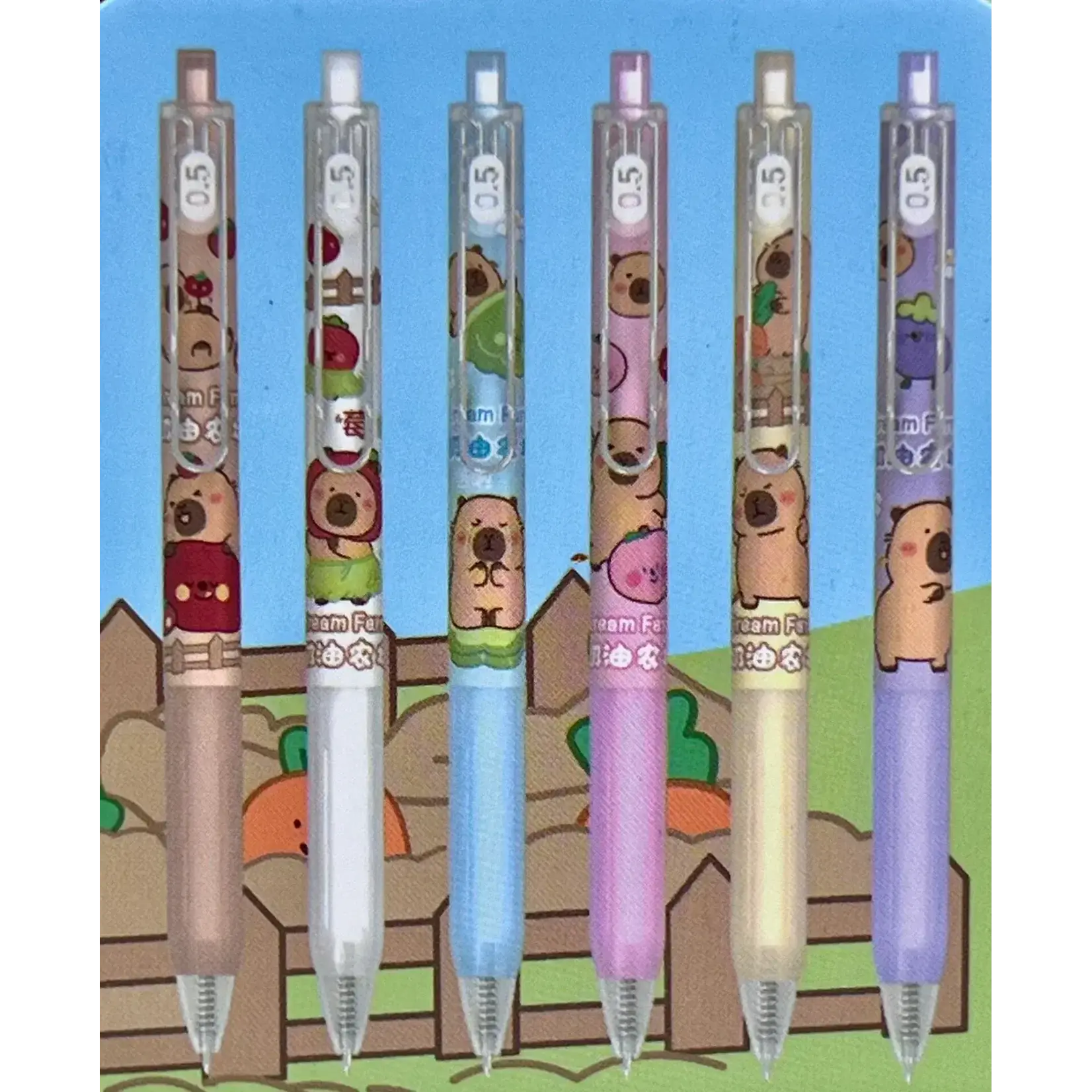 Blind box - Capybara Gel Pen vol. 4 - 22682