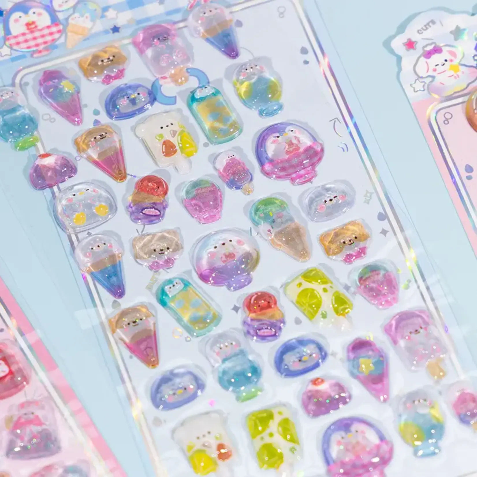 3D Jewel Phone Stickers - 11084