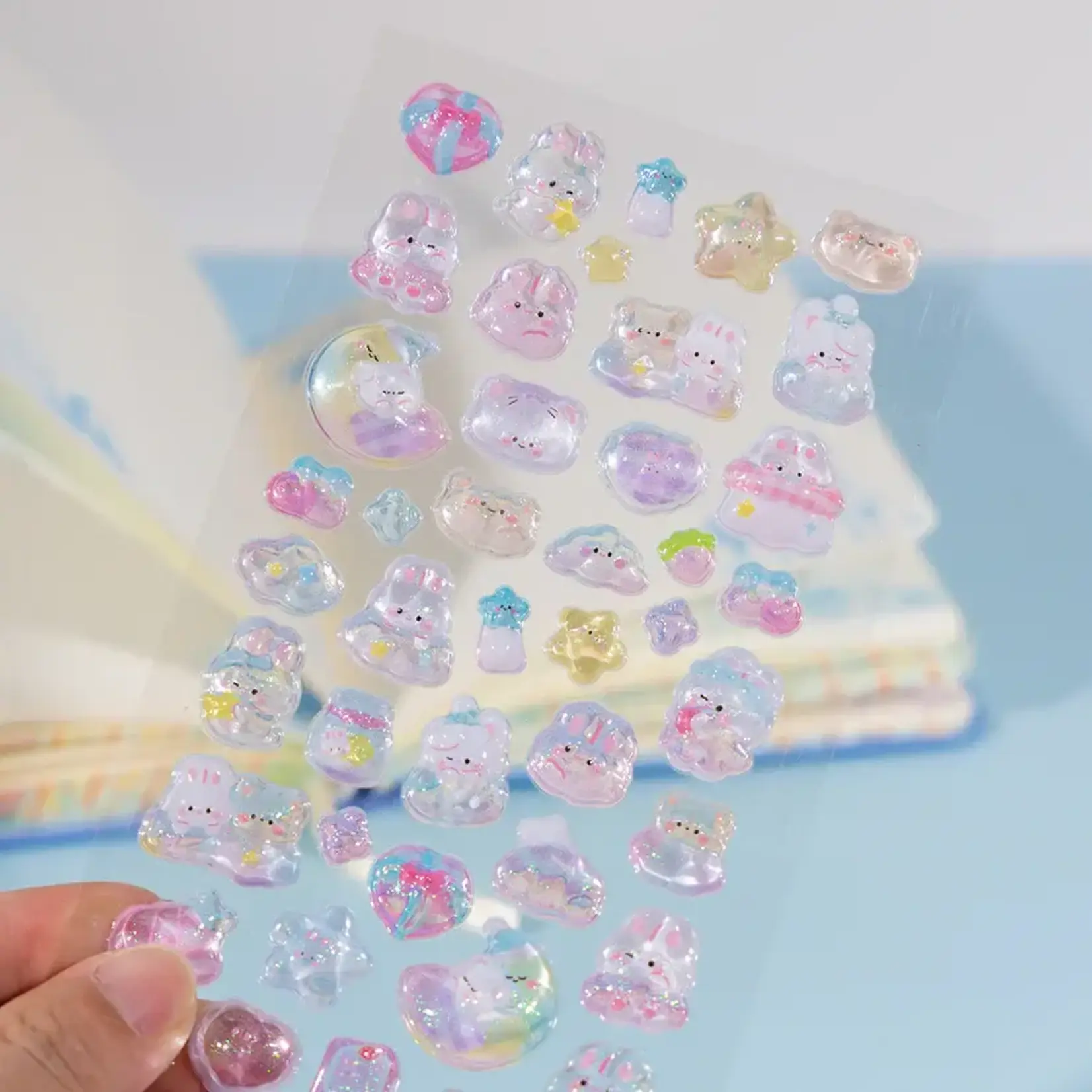 3D Jewel Phone Stickers - 11084