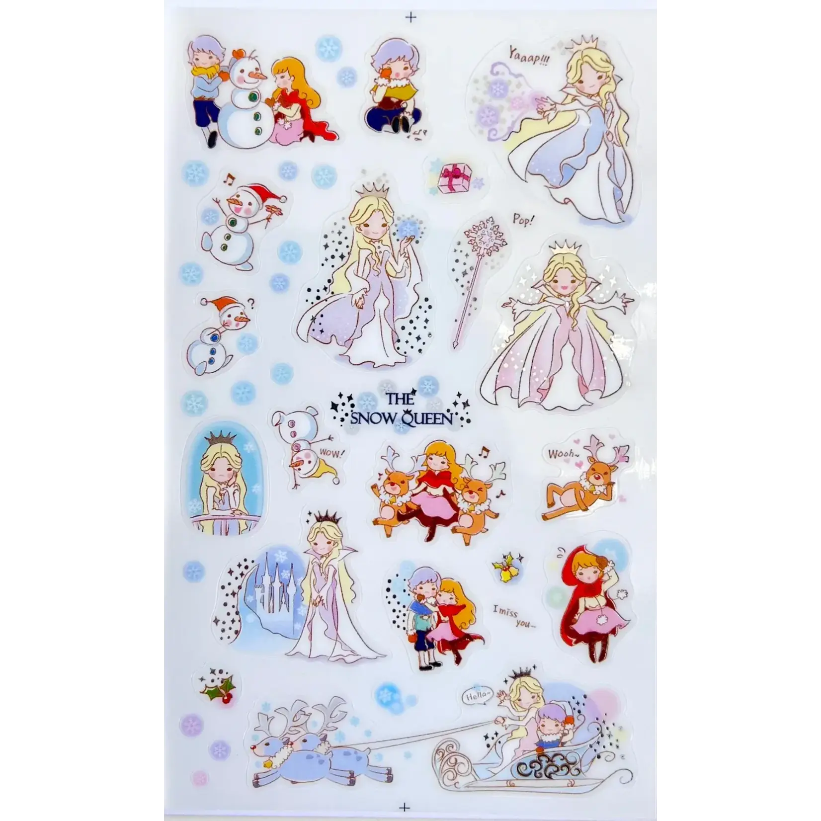 The Snow Queen Fairy Tale Stickers - 43413
