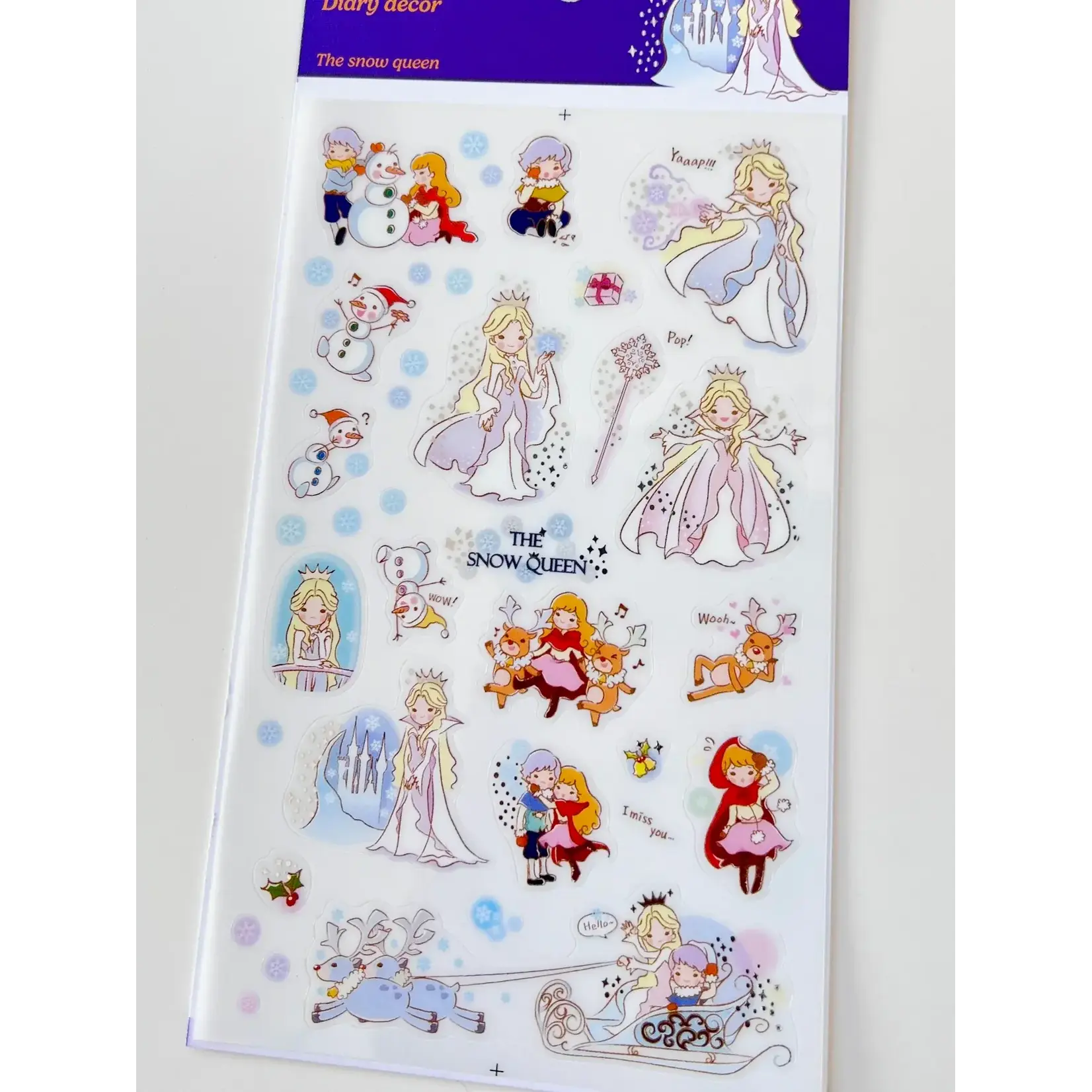 The Snow Queen Fairy Tale Stickers - 43413