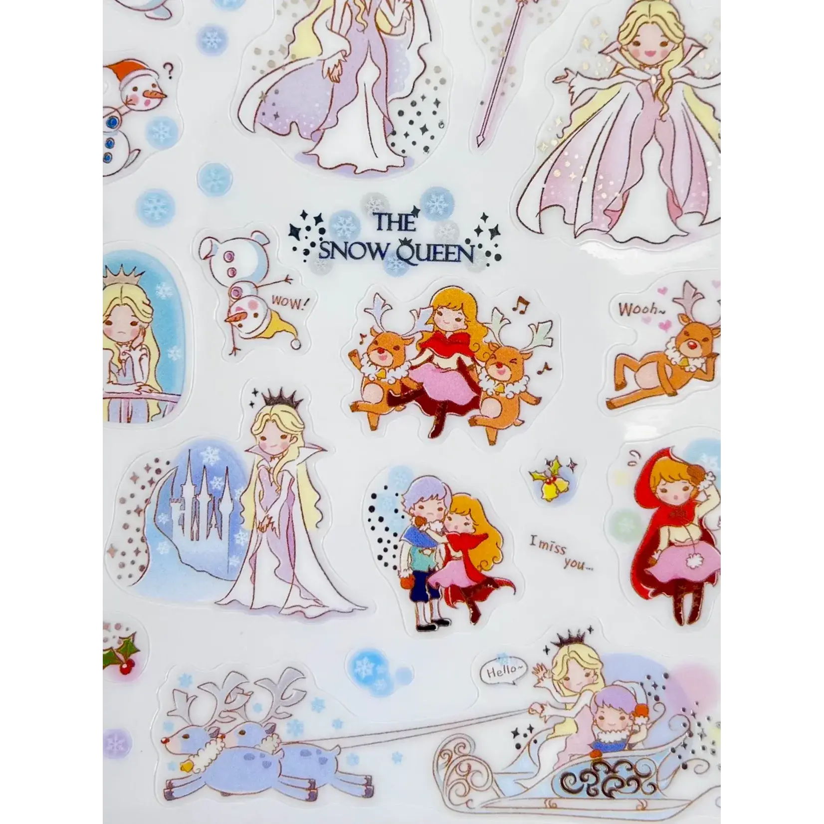 The Snow Queen Fairy Tale Stickers - 43413