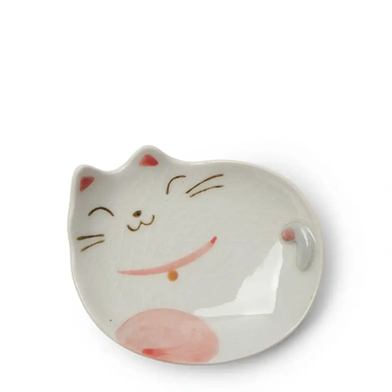 Plate - Mini - Cat Buchi Red 3.25" - 150-124