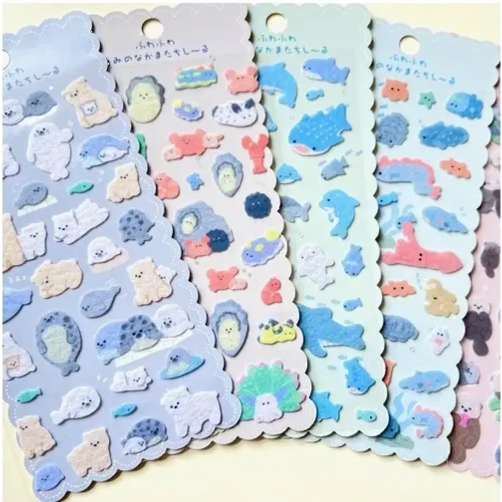 Shanle Seaworld Felt Assorted Stickers - 11028