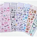 Shanle Fabric Felt Assorted Stickers - 11030