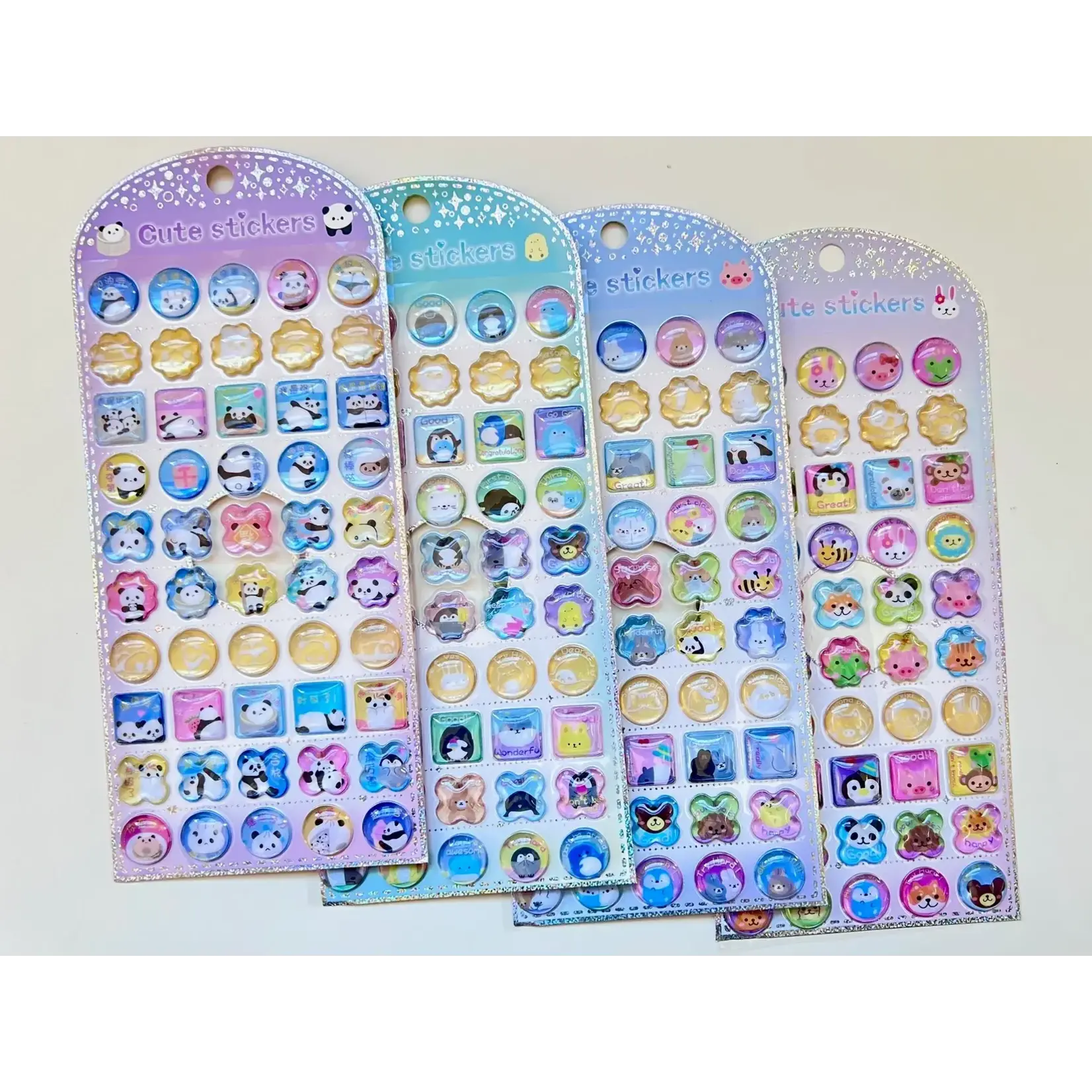 3D Reward Jewel Phone Stickers Assorted Stickers - 11087