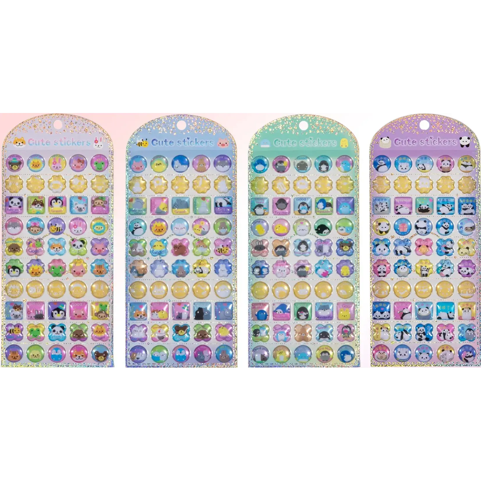 3D Reward Jewel Phone Stickers Assorted Stickers - 11087