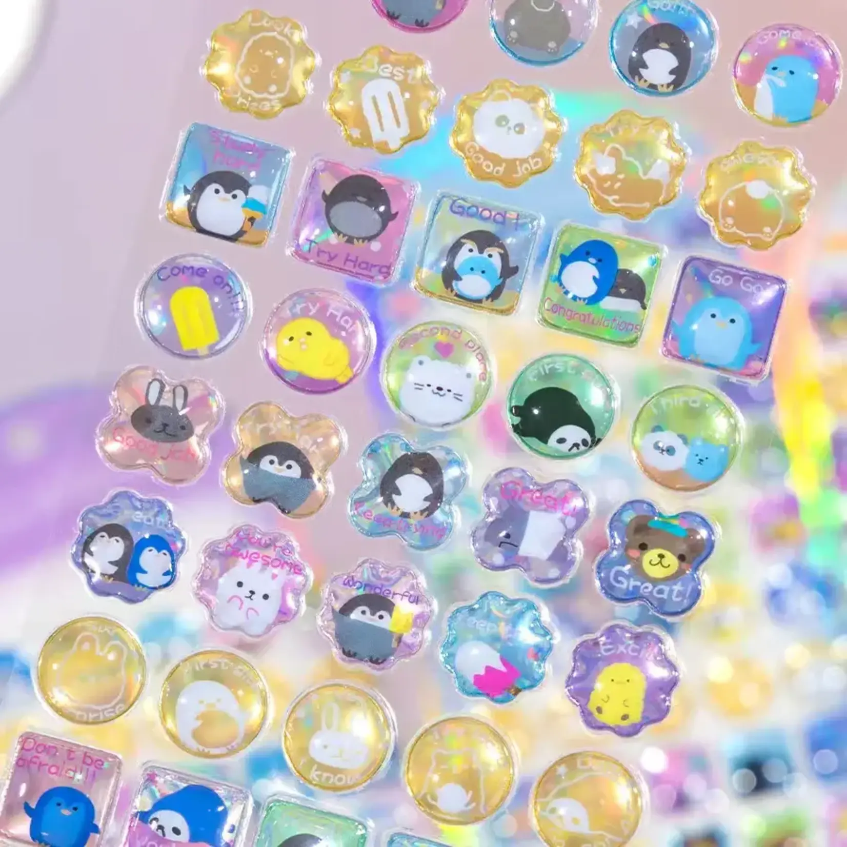 3D Reward Jewel Phone Stickers Assorted Stickers - 11087