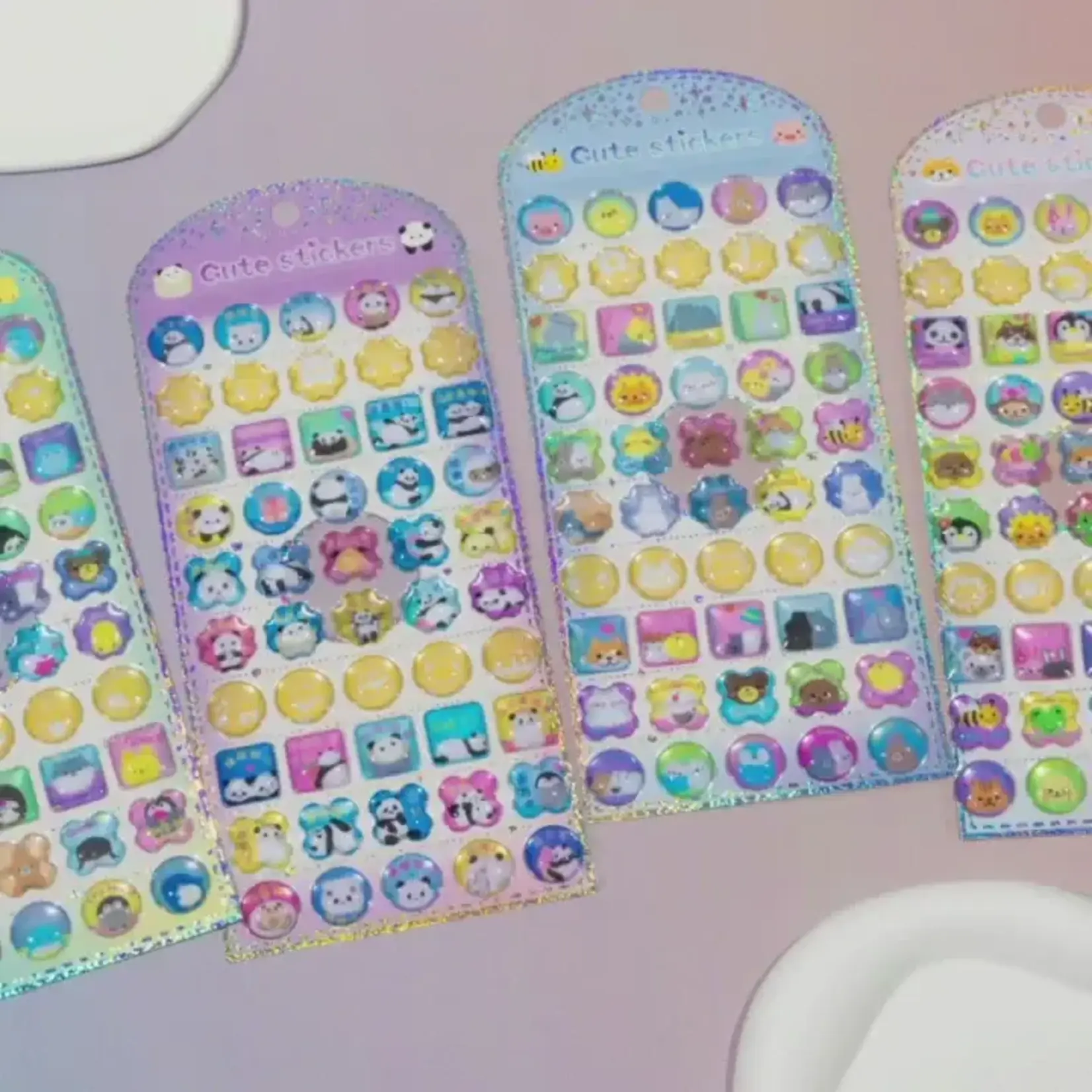 3D Reward Jewel Phone Stickers Assorted Stickers - 11087