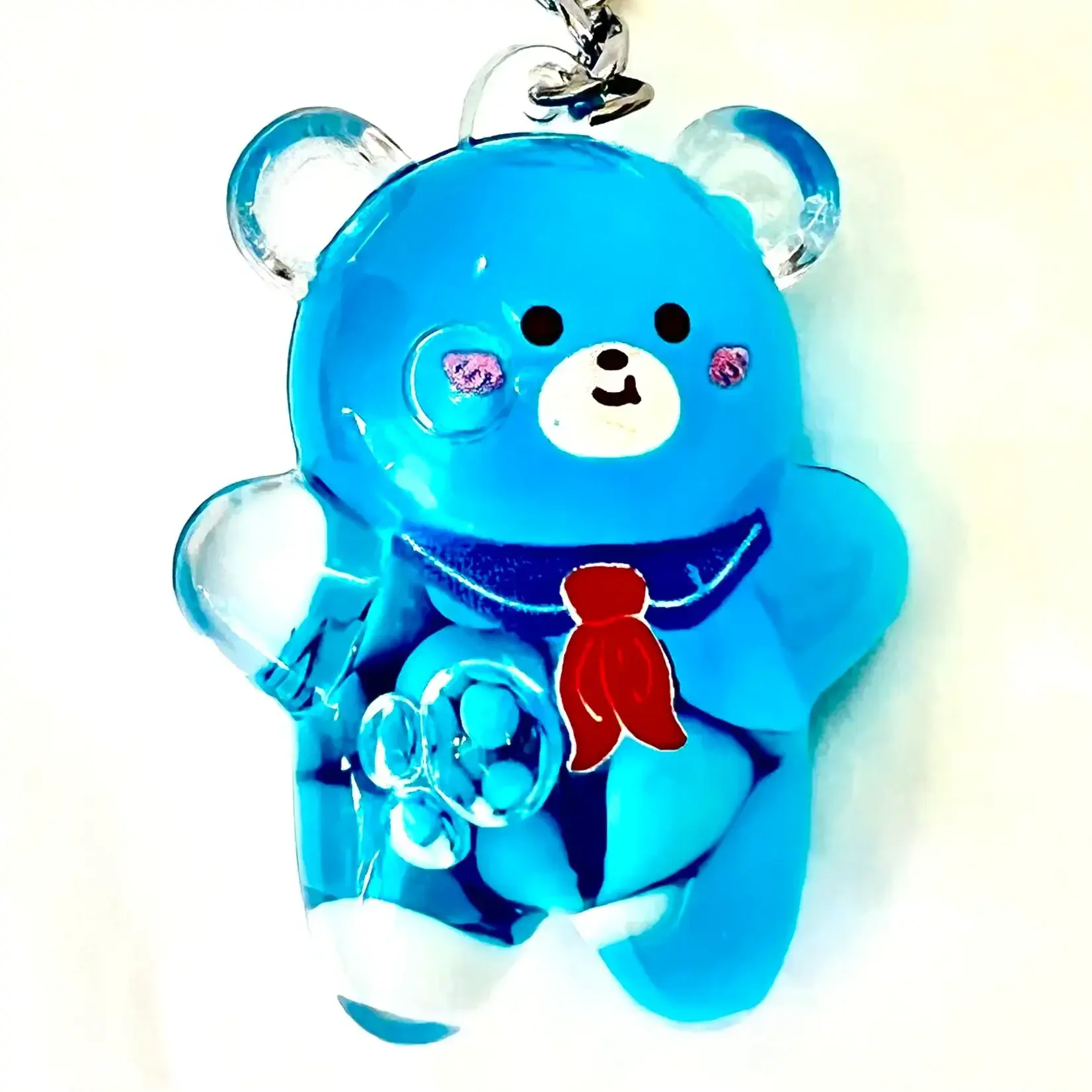 Bear Floaty Charm Keyring - 12108
