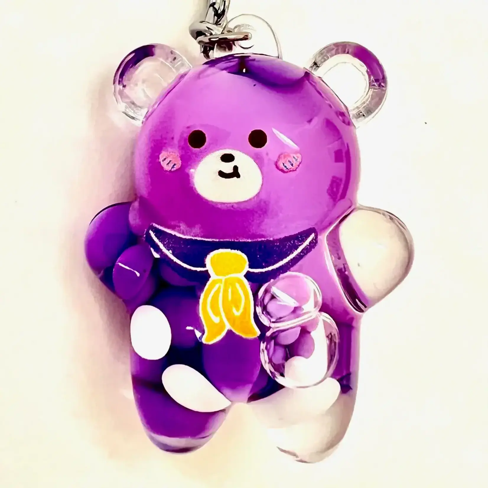 Bear Floaty Charm Keyring - 12108