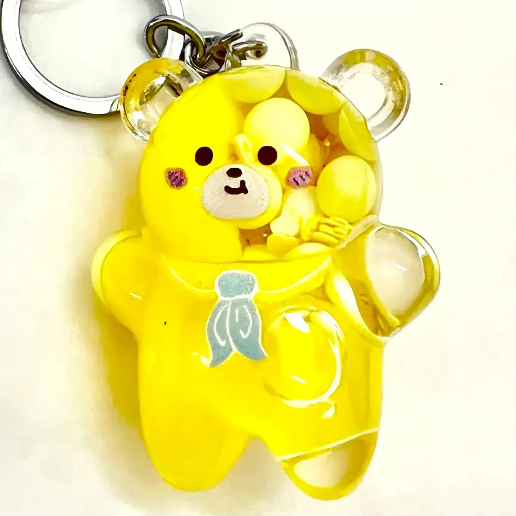 Bear Floaty Charm Keyring - 12108