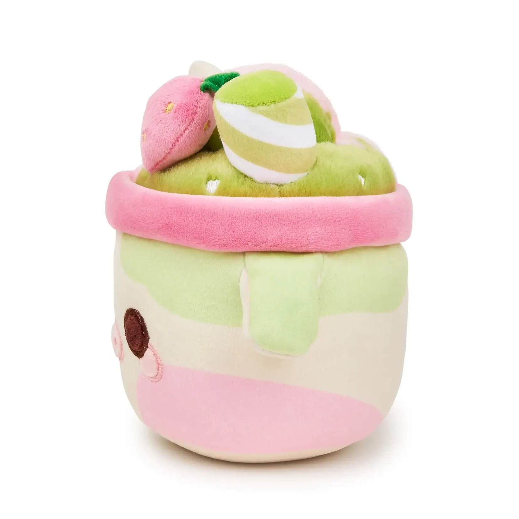 Cuddle Barn Lil Series - Strawberry Matcha Mooshake (Scented Cute Drink)