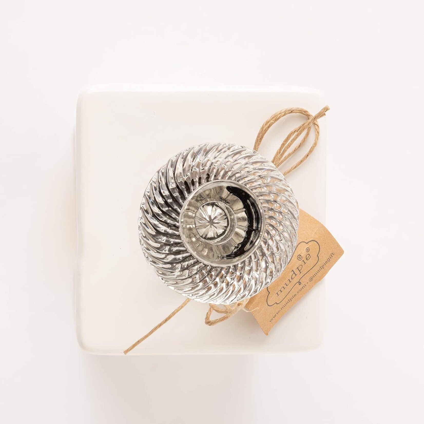 Mud Pie Ceramic Tea Bag Caddy
