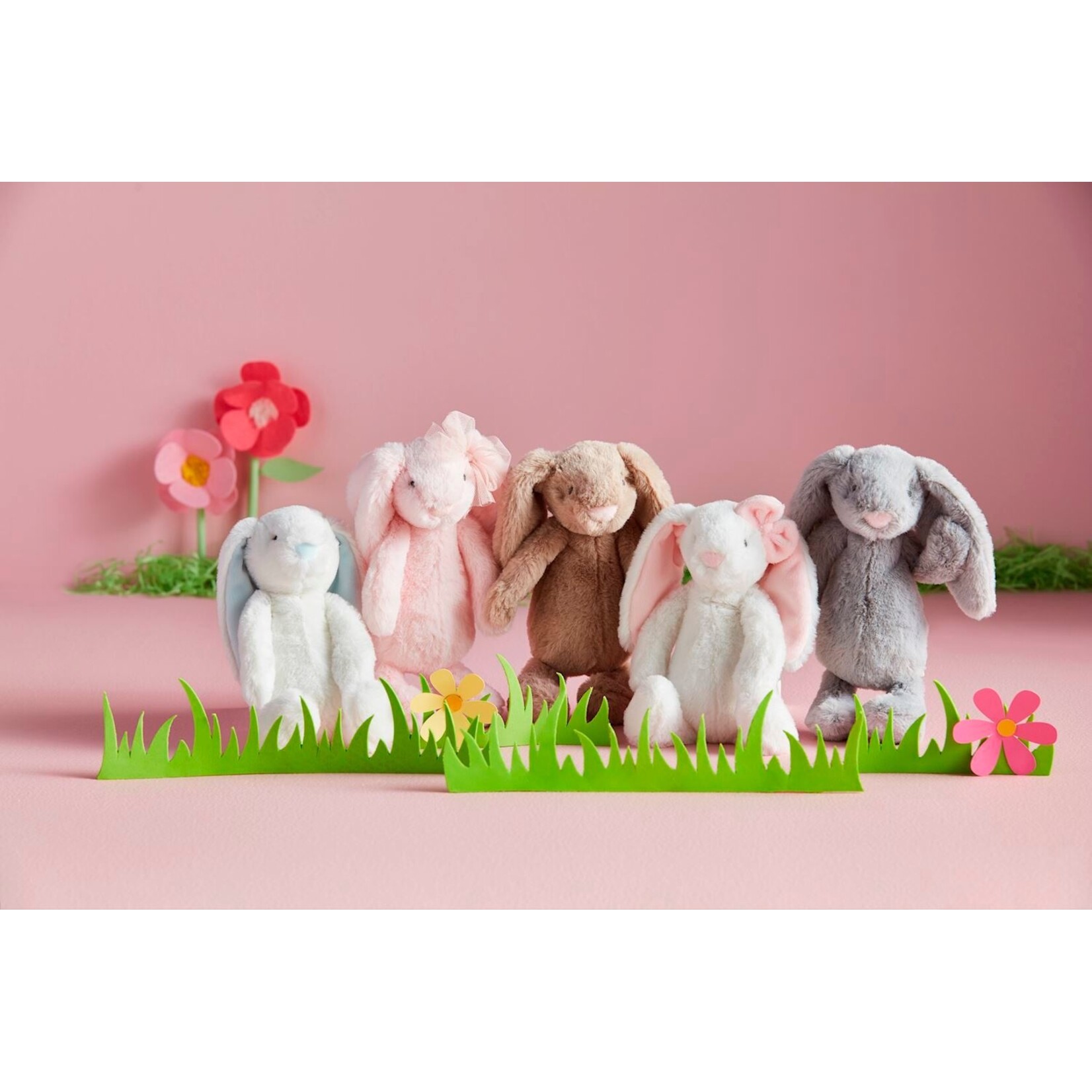 Mud Pie Mini Bunny Plush - Assorted 5-3/4"