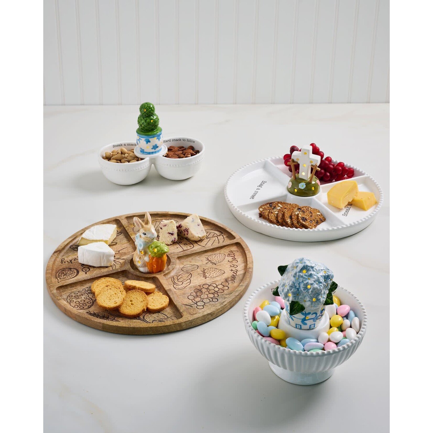 Mud Pie Easter Bunny Light-Up Sitter