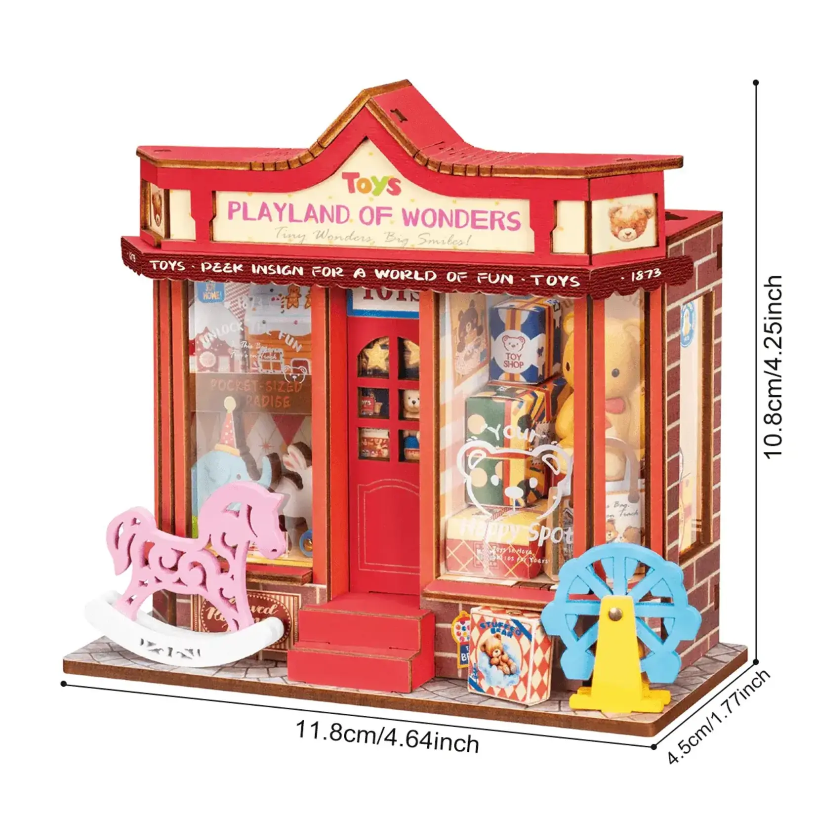 Rolife Rolife - Whimsey Toy Shop (Mini Store DIY)  - DS044