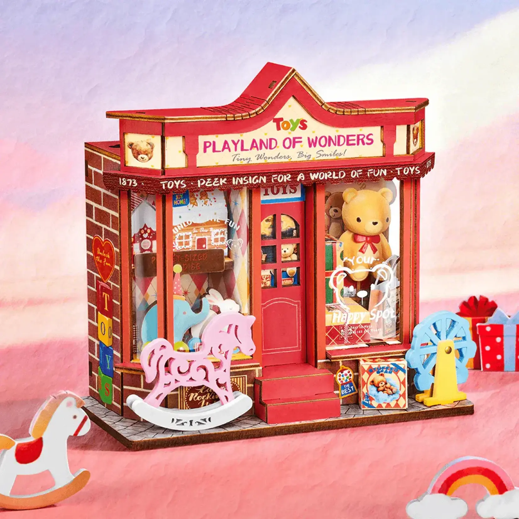 Rolife Rolife - Whimsey Toy Shop (Mini Store DIY)  - DS044