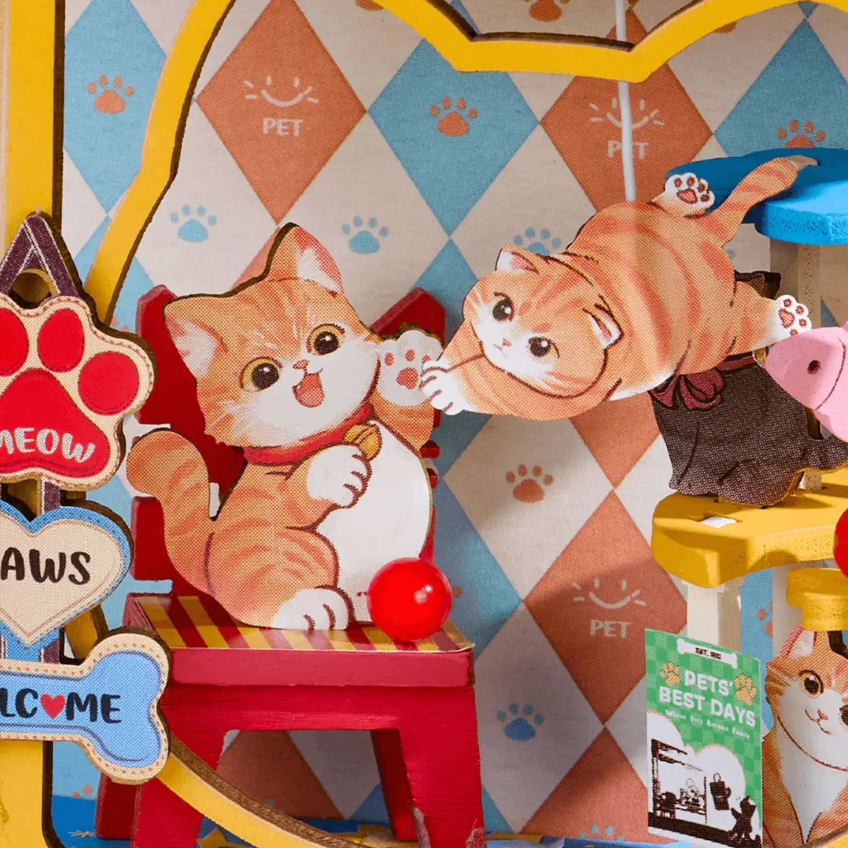 Rolife Rolife - Perfect Paw Shop (Mini Store DIY)  - DS045