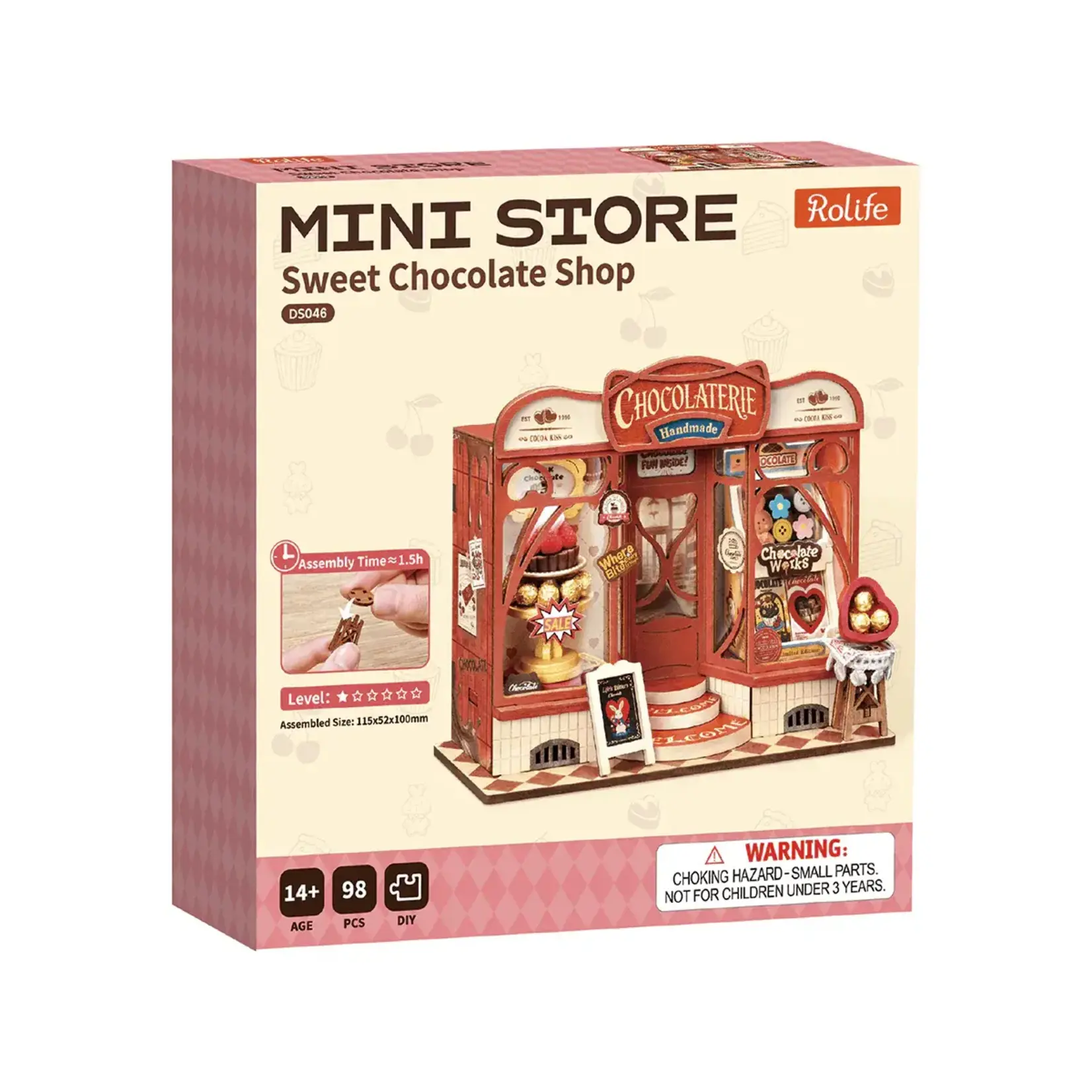 Rolife Rolife - Sweet Chocolate Shop (Mini Store DIY)  - DS046