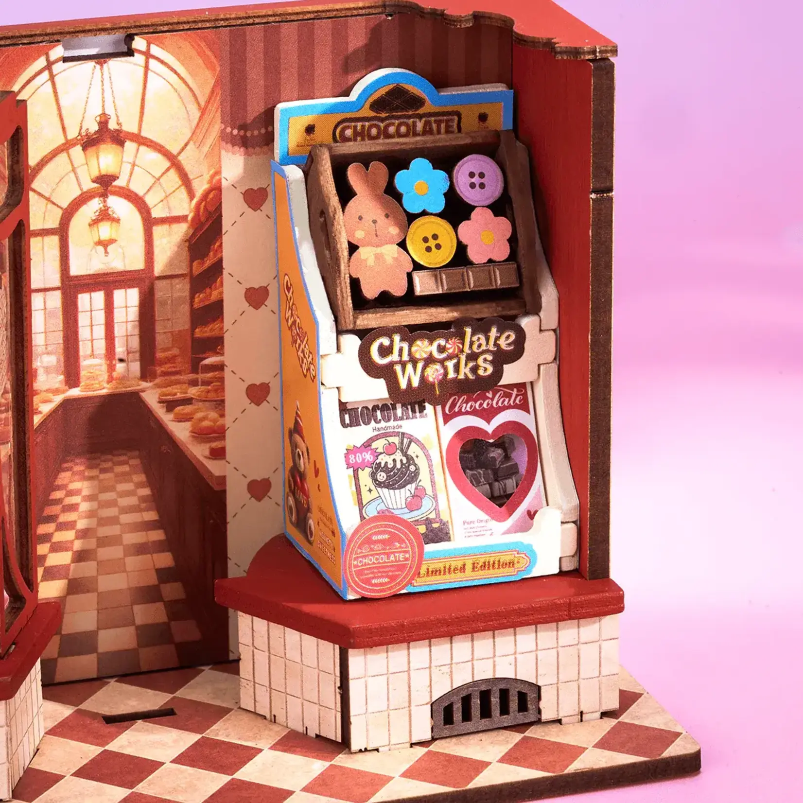 Rolife Rolife - Sweet Chocolate Shop (Mini Store DIY)  - DS046
