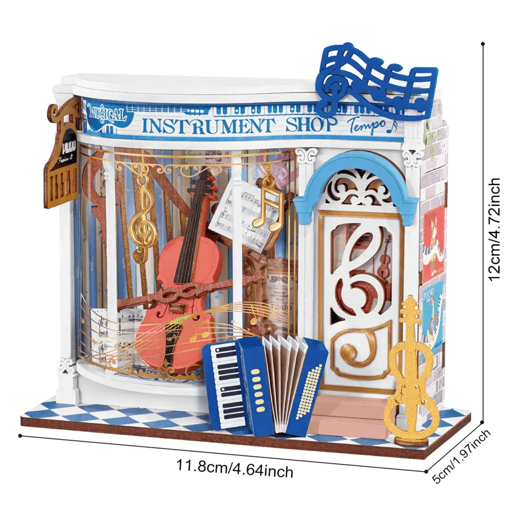 Rolife Rolife - Melody Instrument Shop (Mini Store DIY)  - DS047