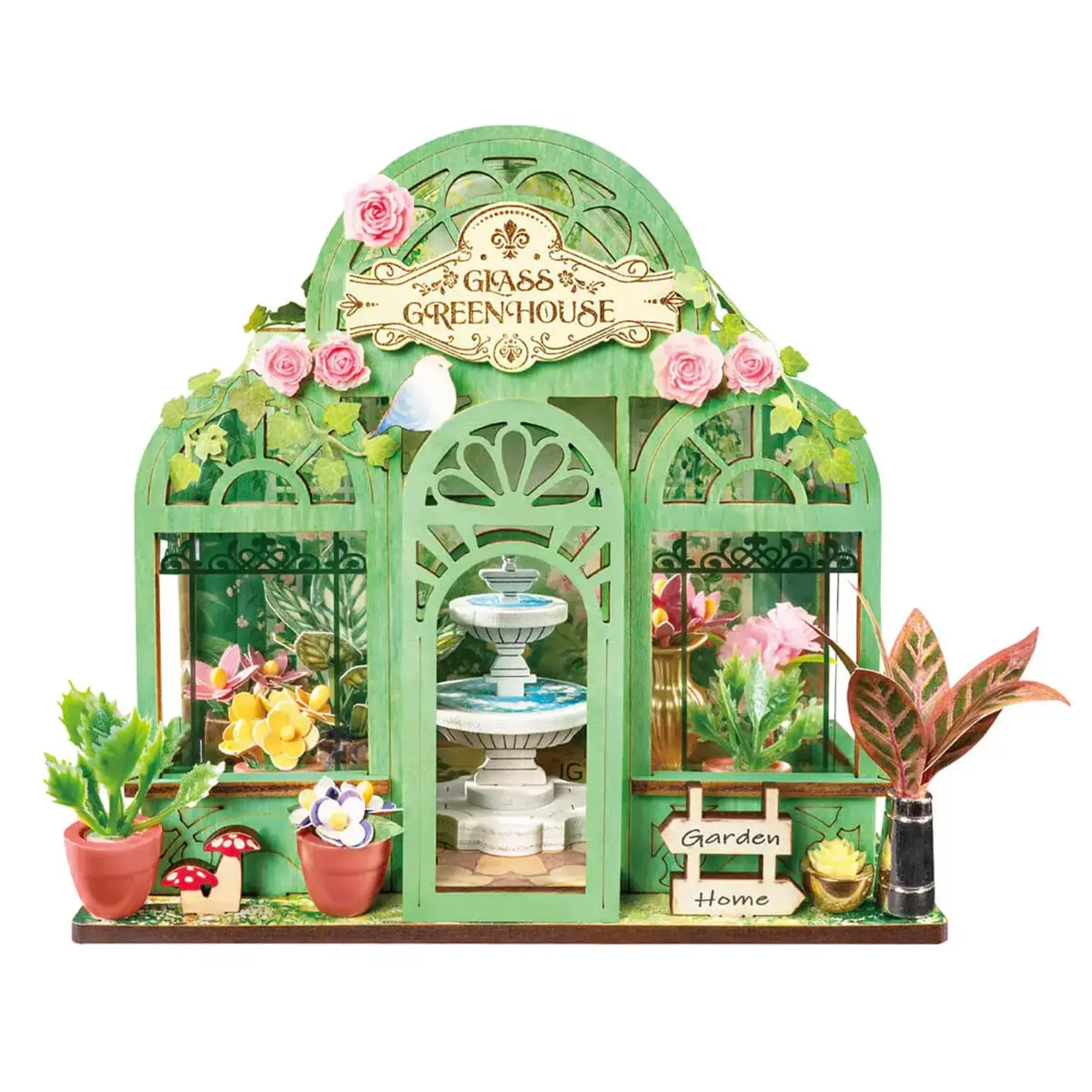 Rolife Rolife - Green Fountain Garden (Mini Store DIY)  - DS049